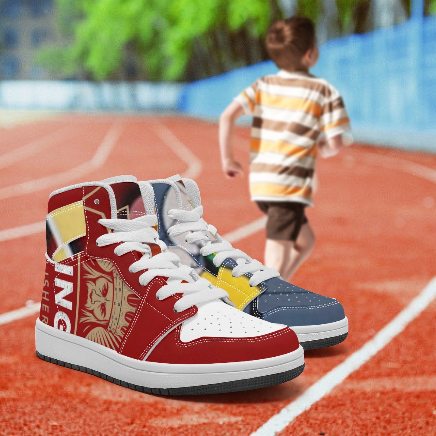 4 Kingz publishers AJ kids High-top Shoes