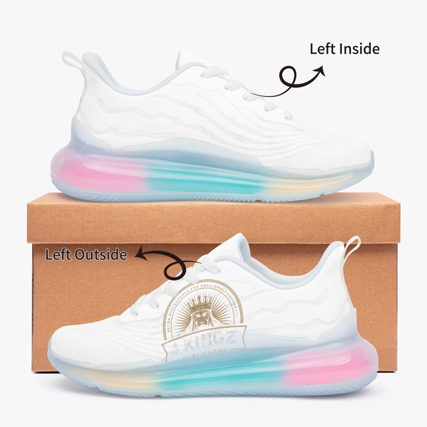 4 Kingz publishers Lightweight Air Cushion Sneakers