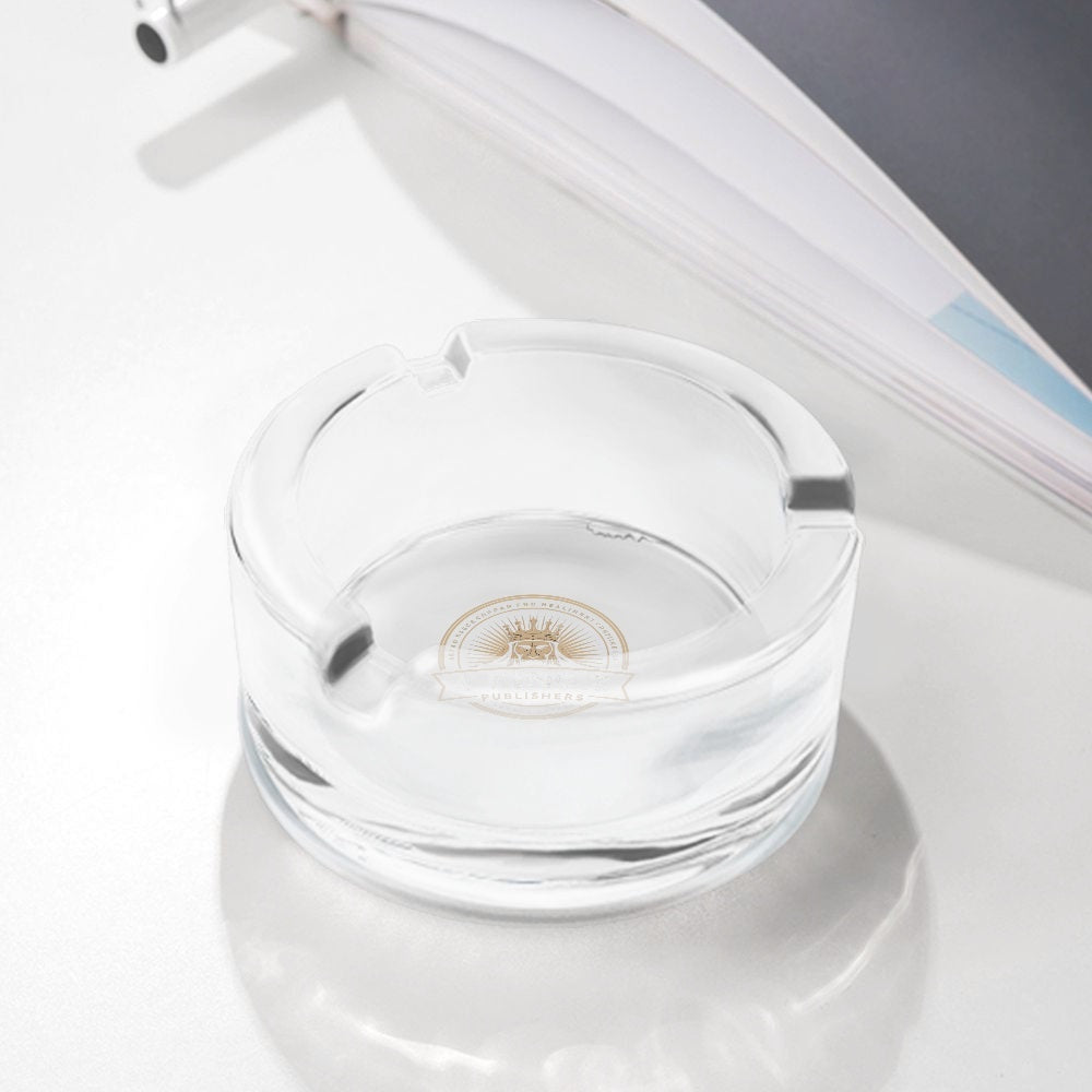 4 Kingz publishers Glass Ashtray