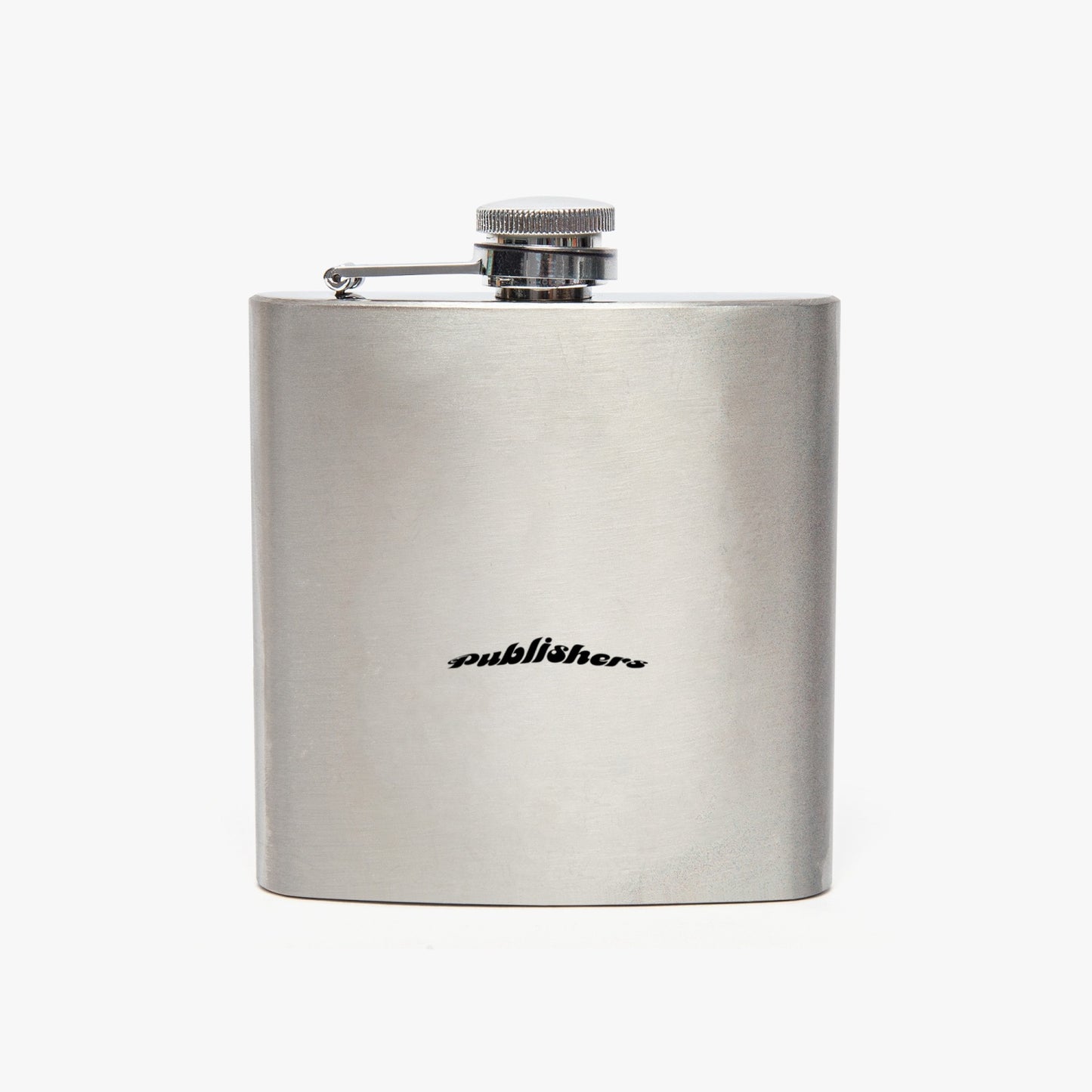 4 Kingz Publishers 6oz Stainless Steel Hip Flask