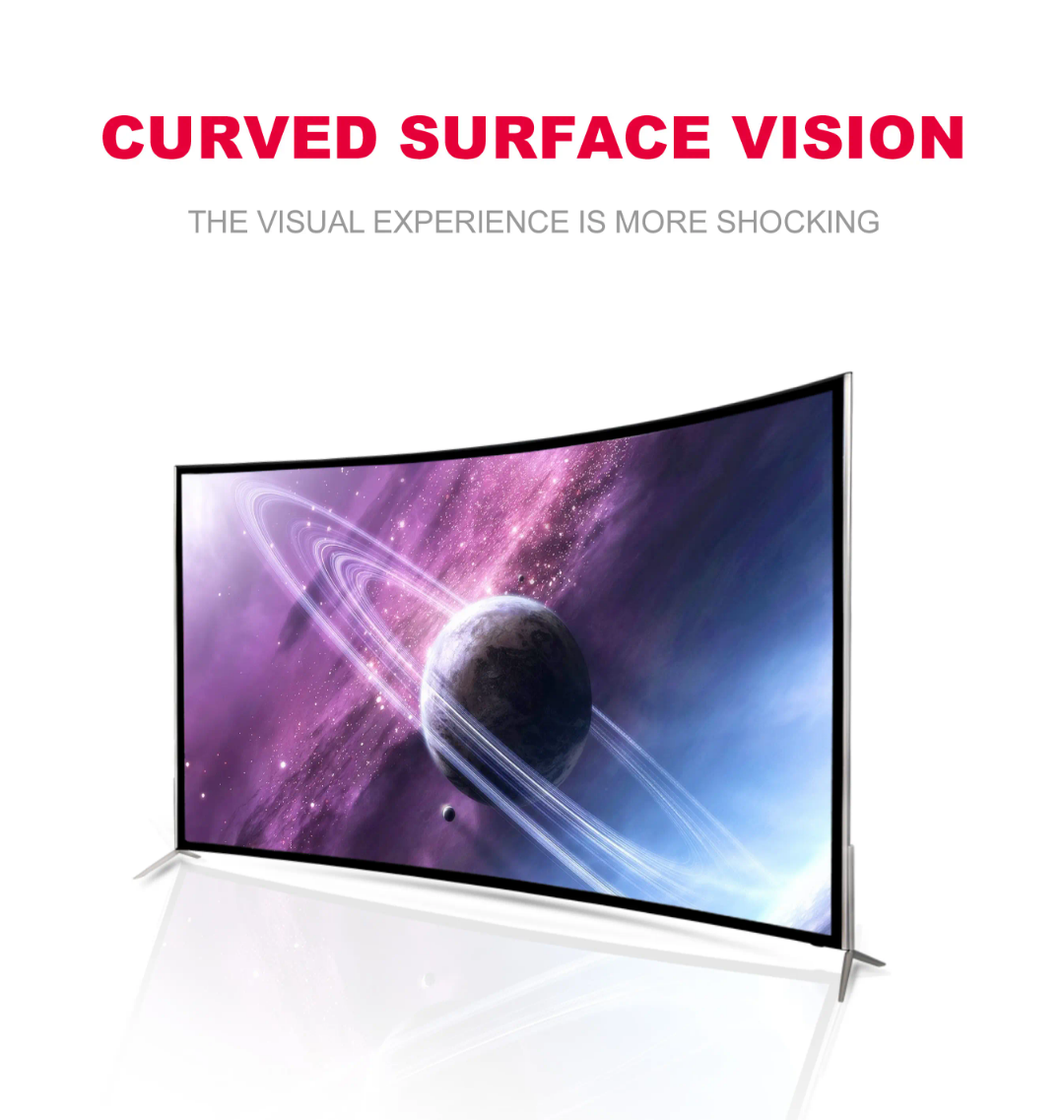 Vision curved android TV