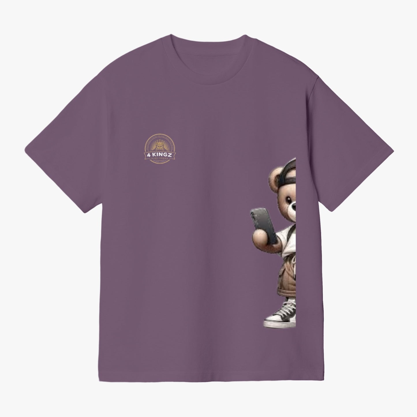 4 Kingz publishers teddy bear Unisex Garment-Dyed T-shirt