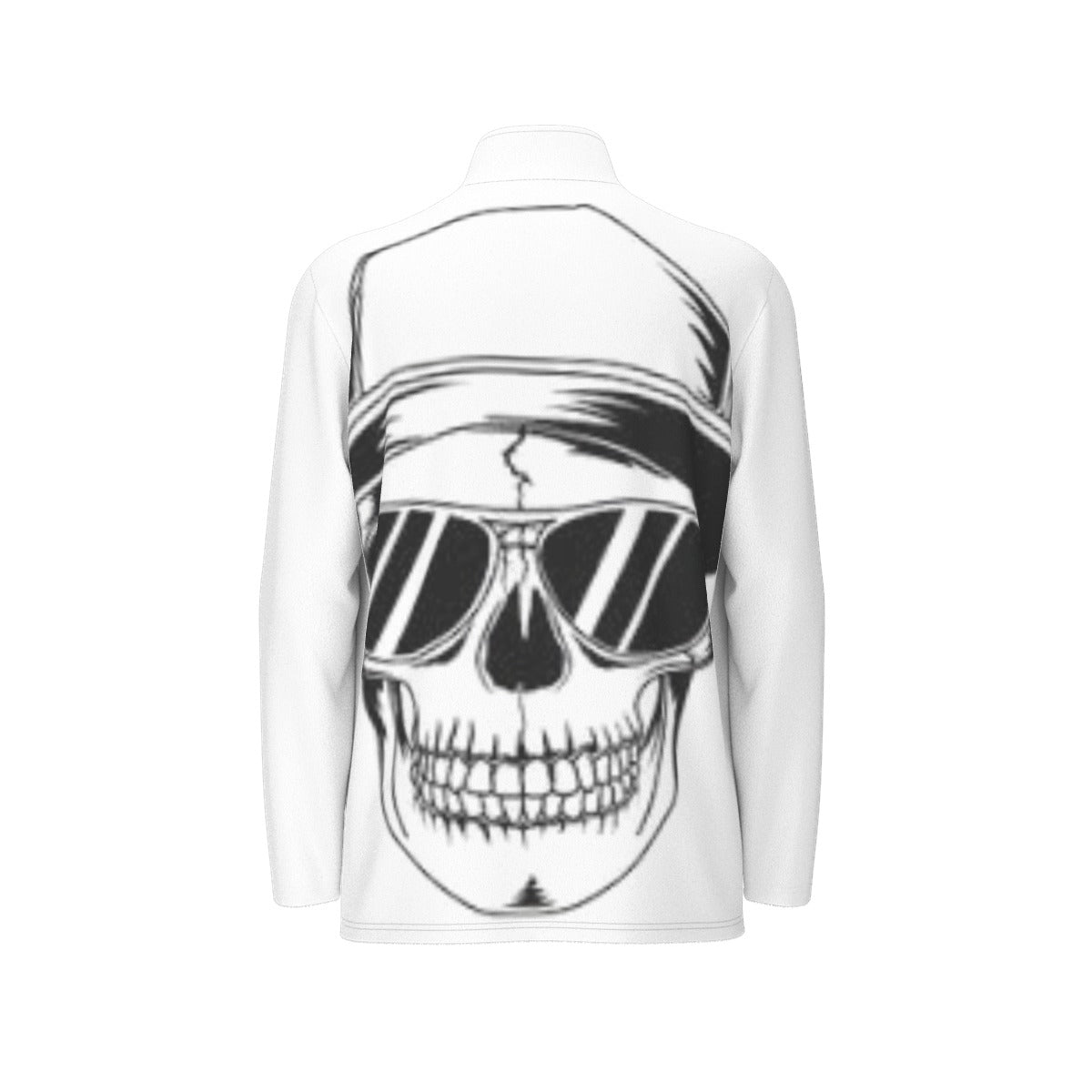 4 Kingz publishers - skeleton X publishers Men's Sports Collar Jersey With Long Sleeve