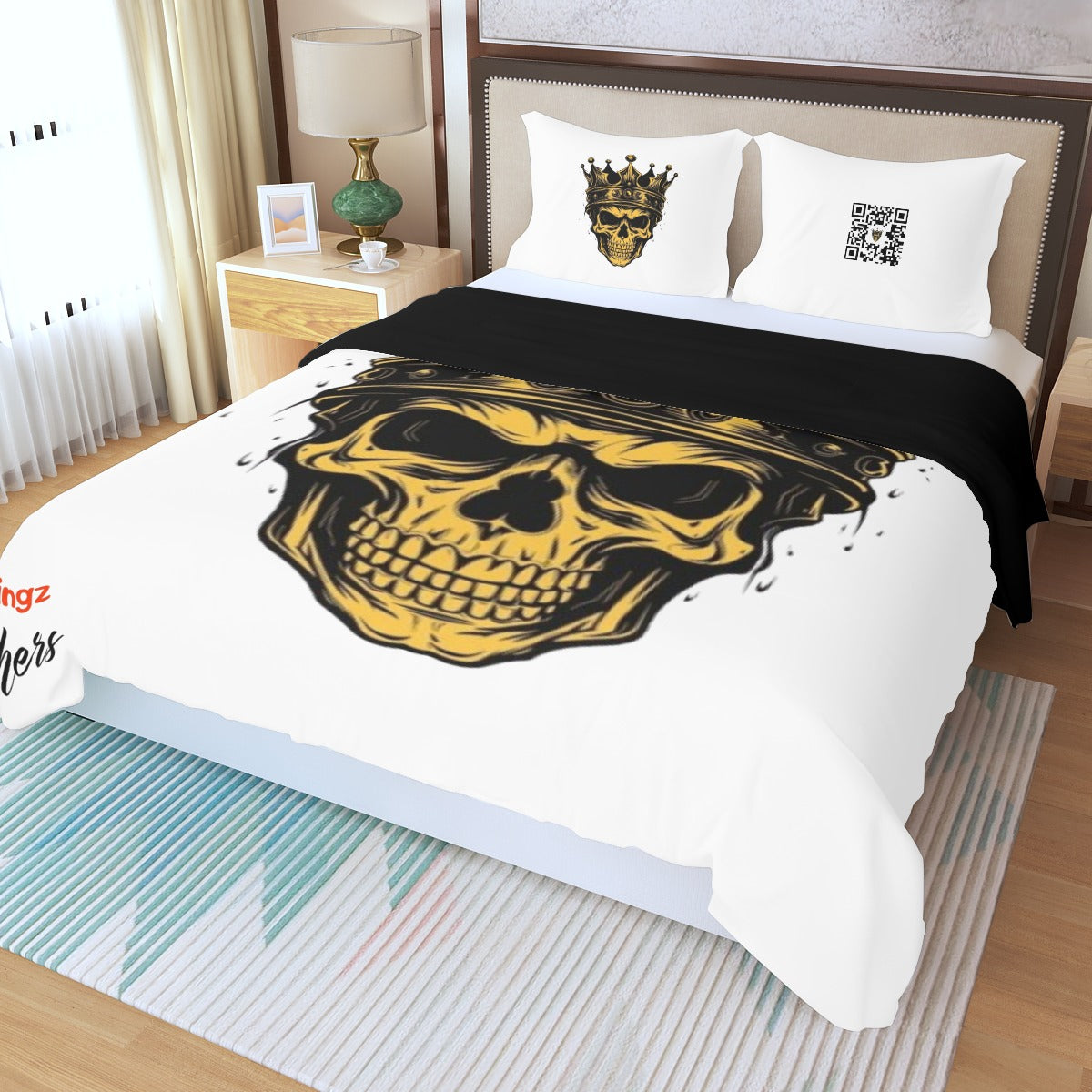 4 kingz publishers Three Piece Duvet Bedding Set