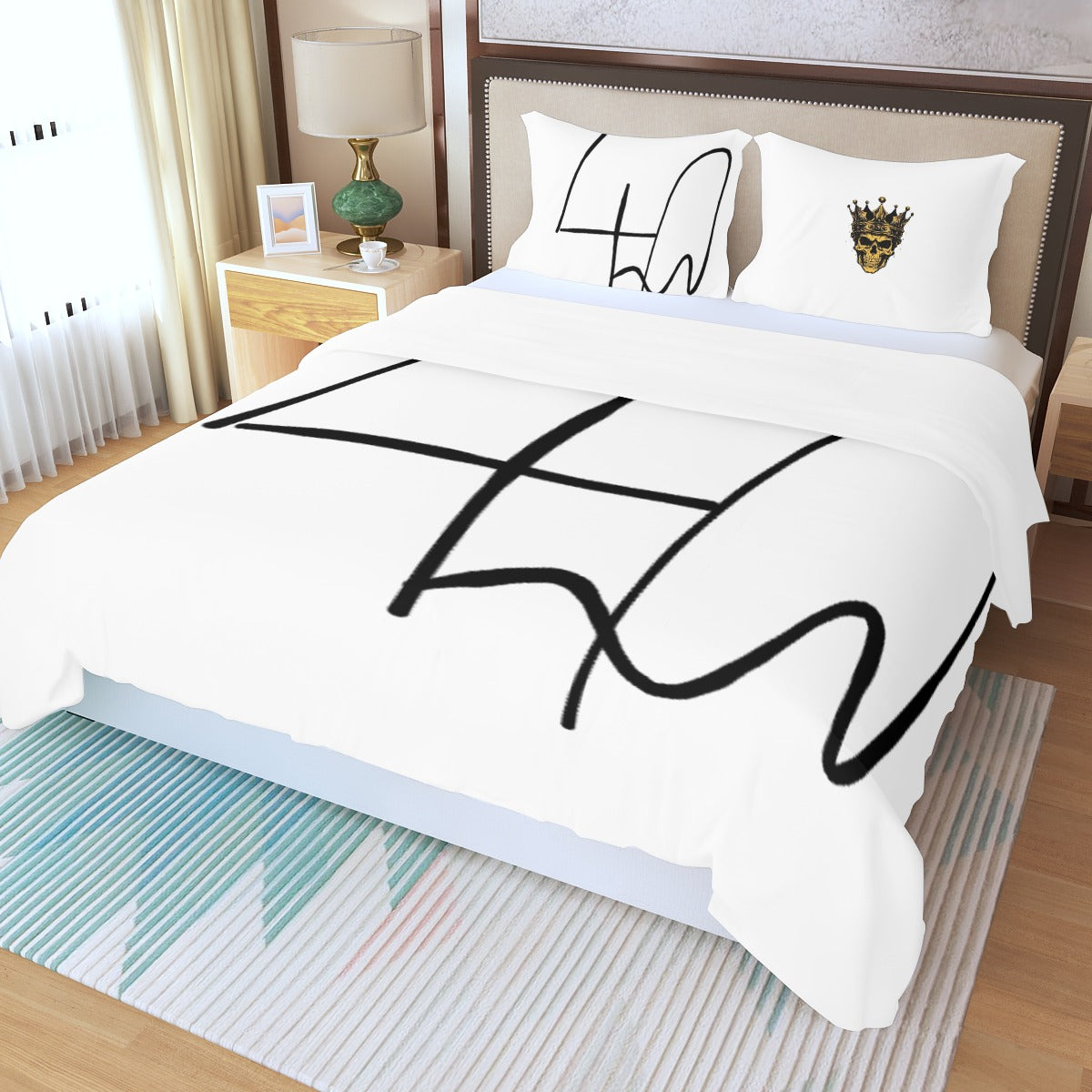 4 kingz publishers Three Piece Duvet Bedding Set