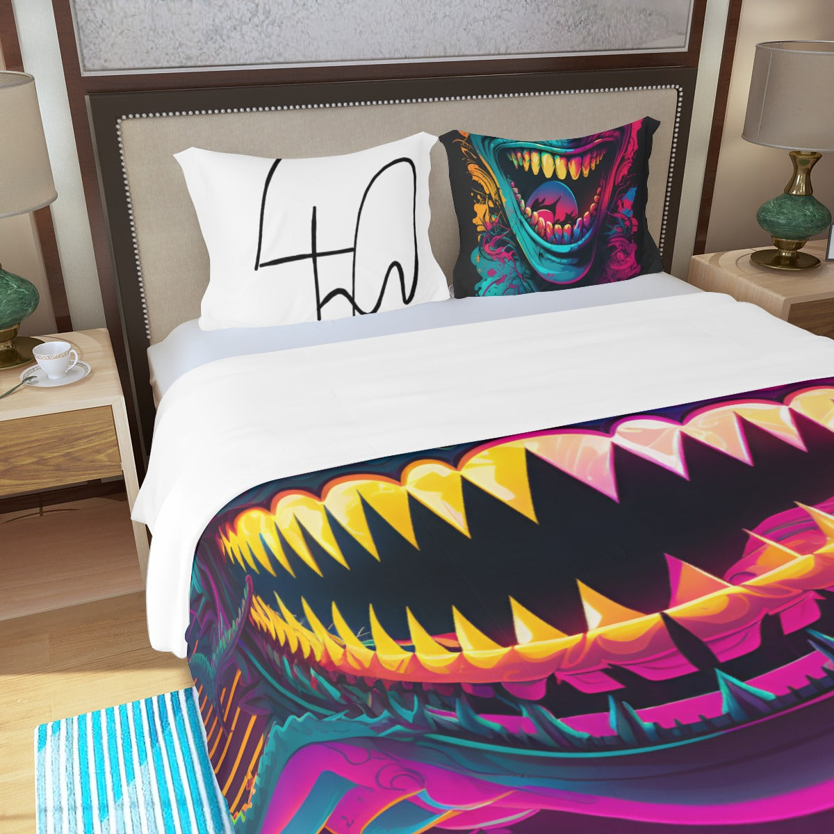 4 kingz publishers Three Piece Duvet Bedding Set