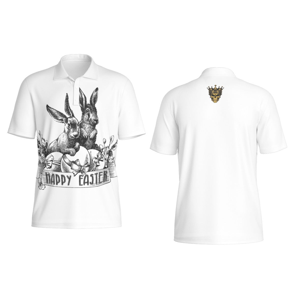 4 kingz publishers Men's Polo Collar Jersey