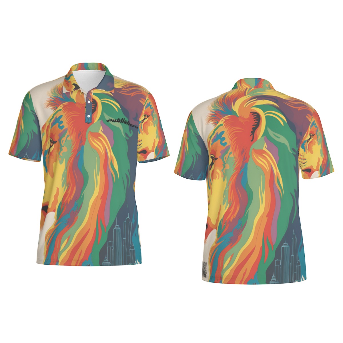 4 Kingz publishers Men's Polo Collar Jersey