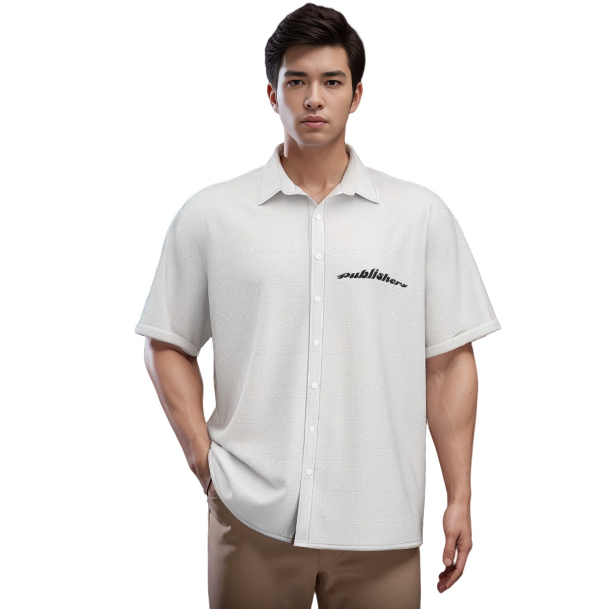 4 Kingz publishers - skeleton X publishers Unisex Shirt With Folding Sleeve