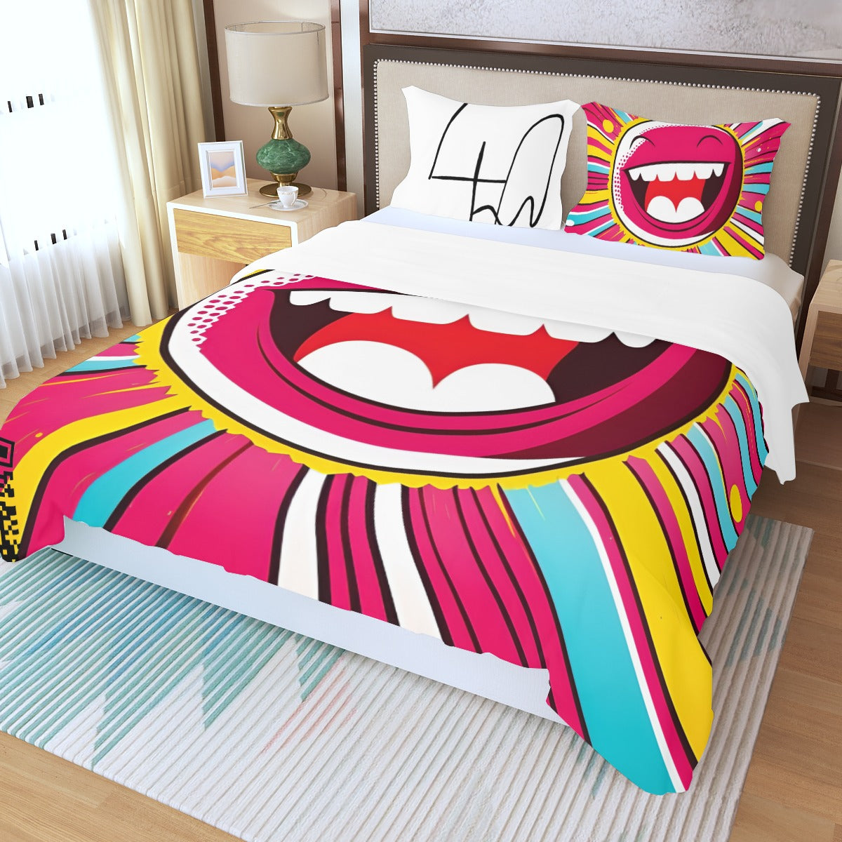 4 kingz publishers Three Piece Duvet Bedding Set