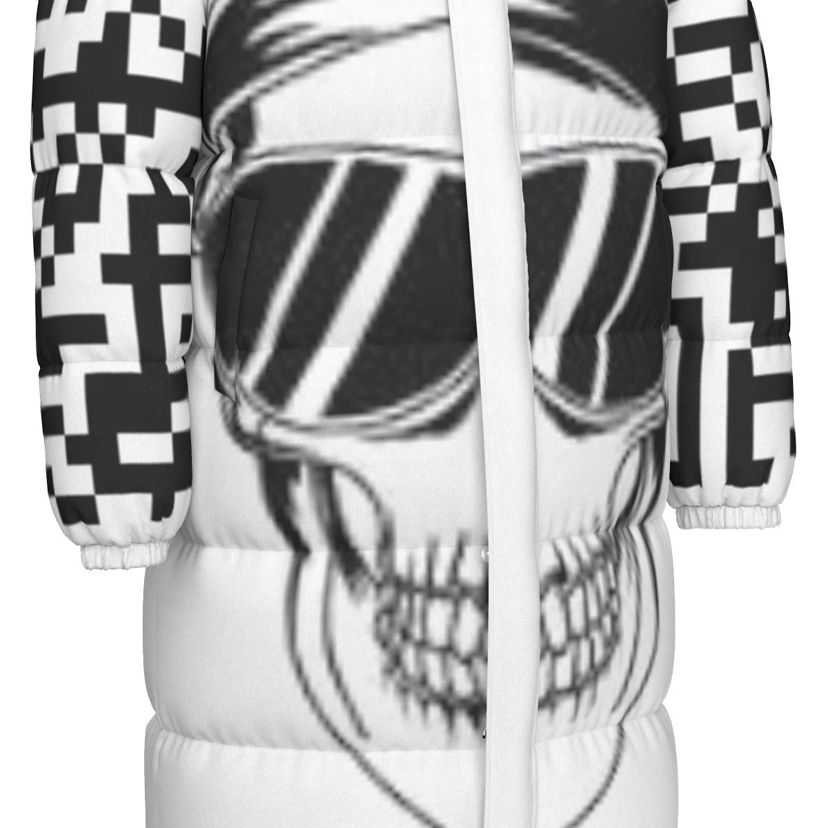 4 Kingz publishers - publishers Unisex Long Down Jacket