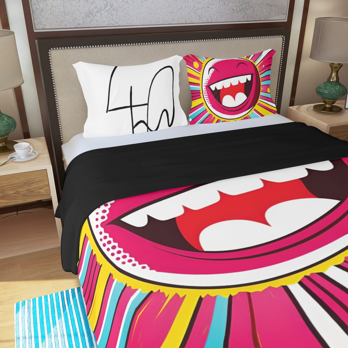 4 kingz publishers Three Piece Duvet Bedding Set