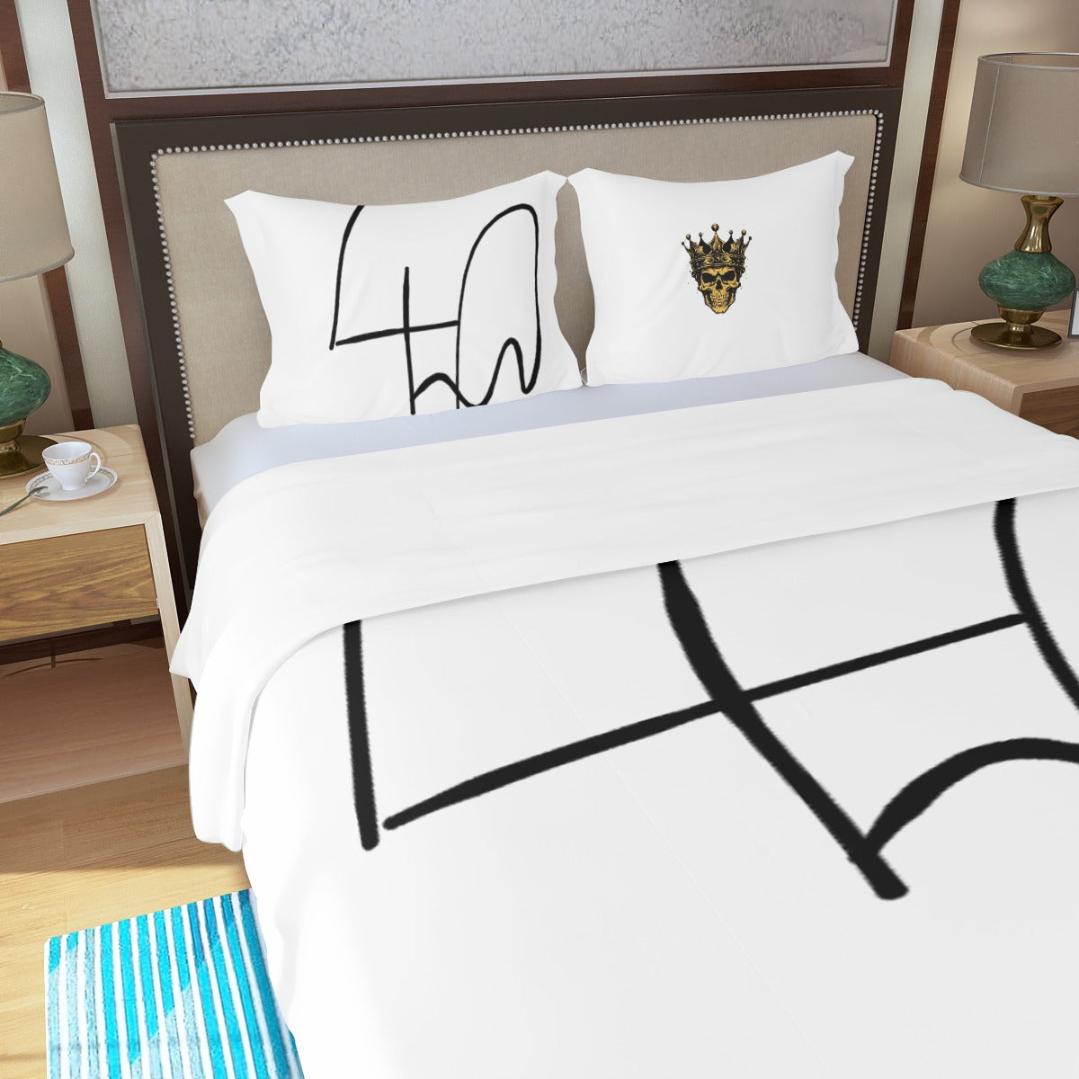4 kingz publishers Three Piece Duvet Bedding Set