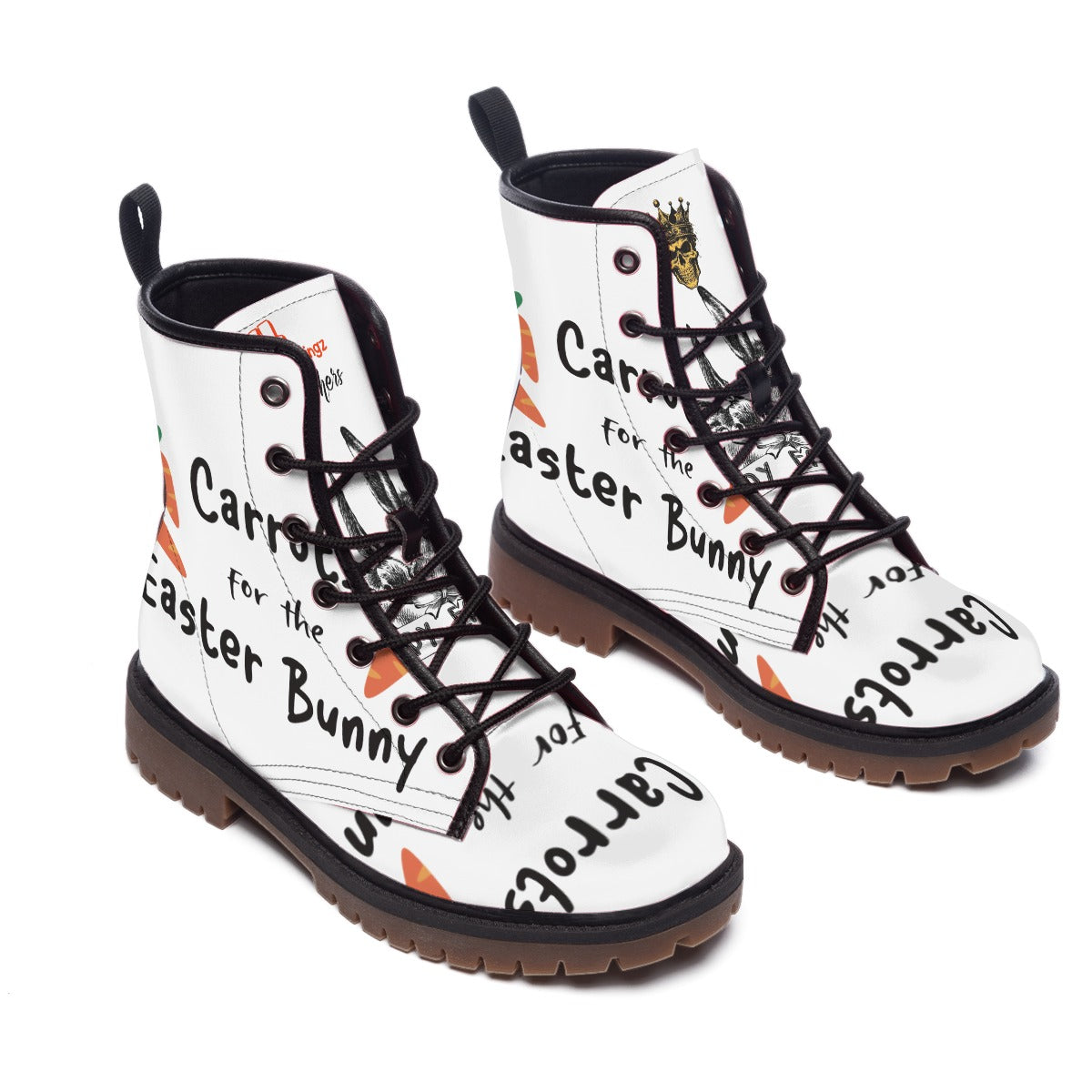 4 kingz publishers Men's Martin Short Boots