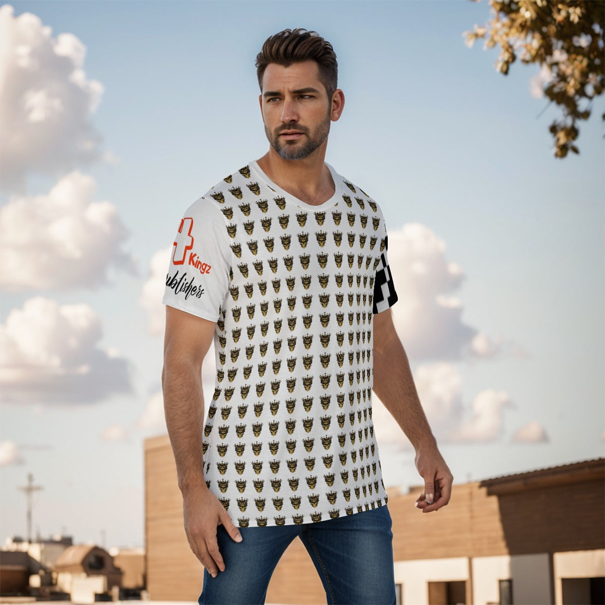 4 Kingz publishers Men's O-Neck T-Shirt