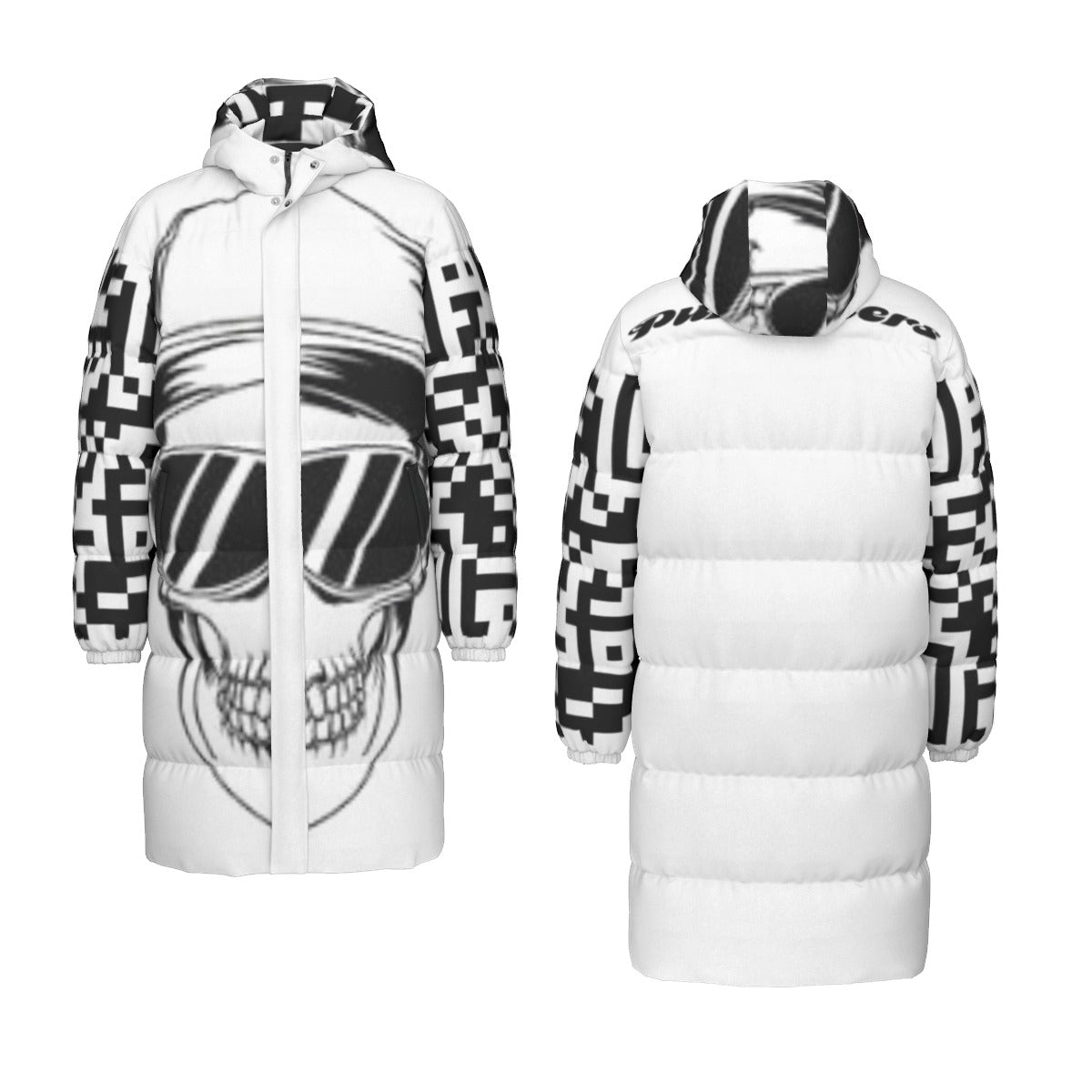 4 Kingz publishers - publishers Unisex Long Down Jacket