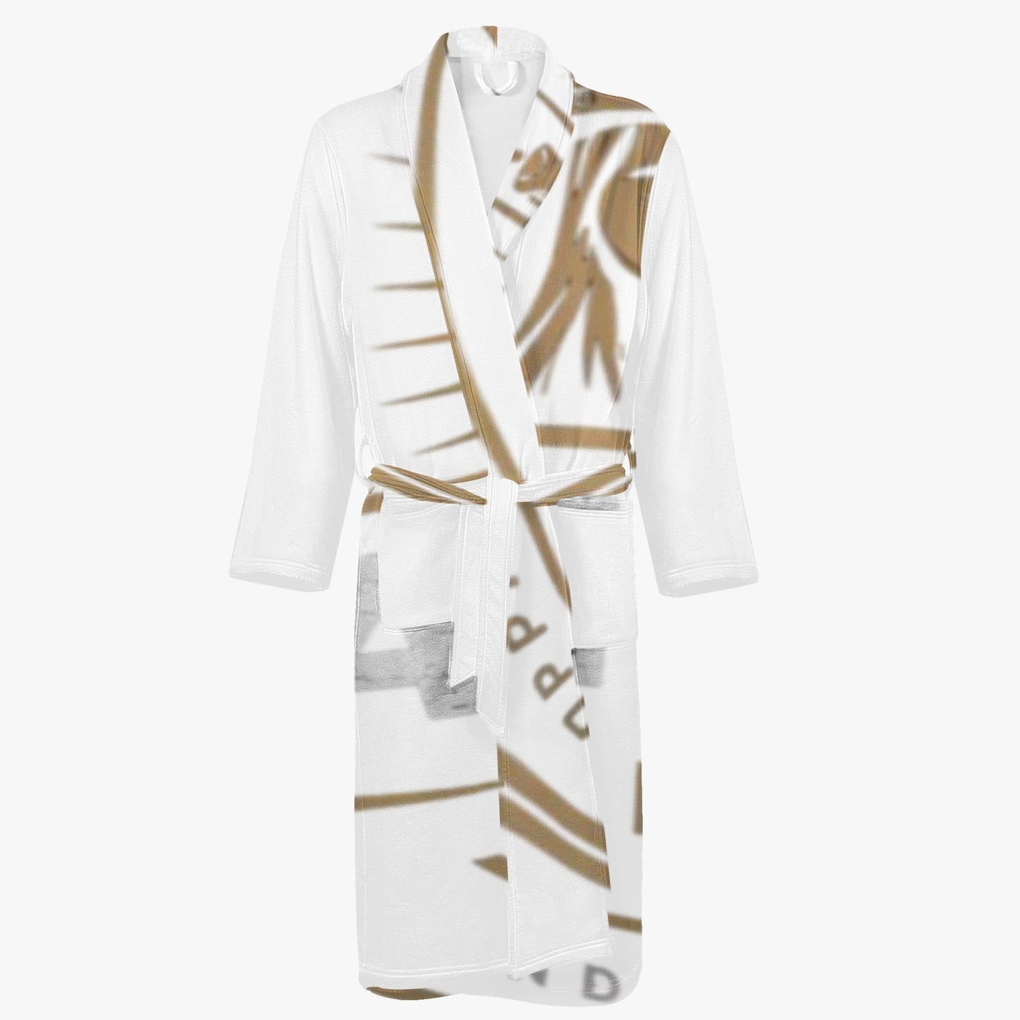 4 Kingz publishers Men's Loose-fitting Bathrobe