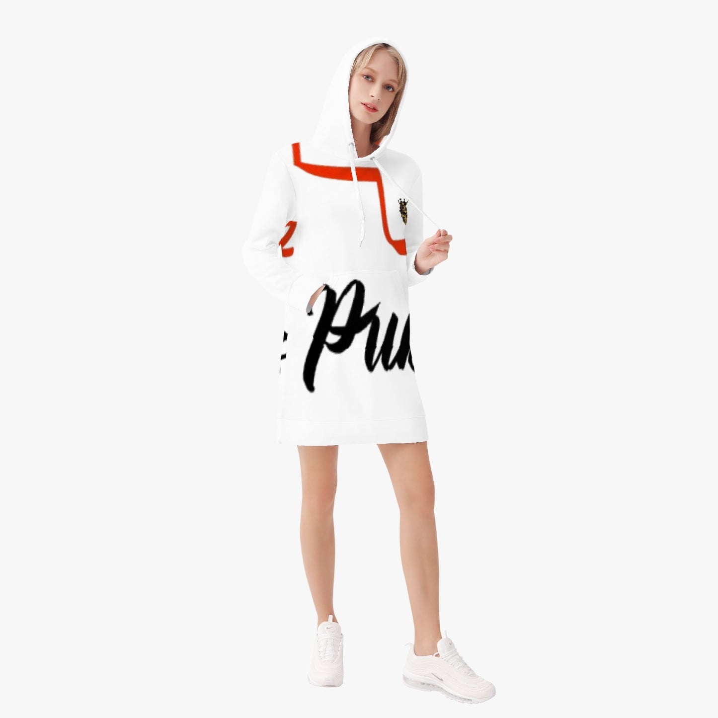 4 Kingz Publishers Women's AOP Hoodie Dress