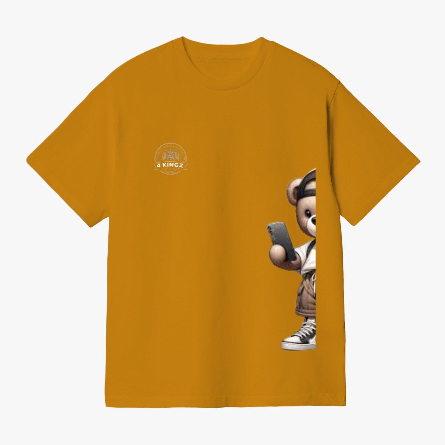 4 Kingz publishers teddy bear Unisex Garment-Dyed T-shirt