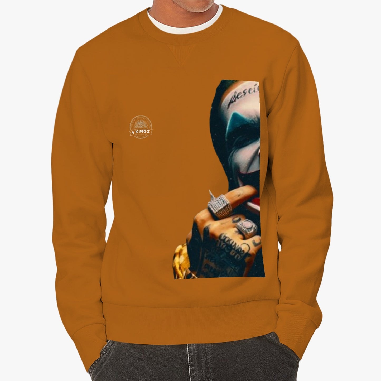4 Kingz publishers jocker. Unisex Crewneck Sweatshirt