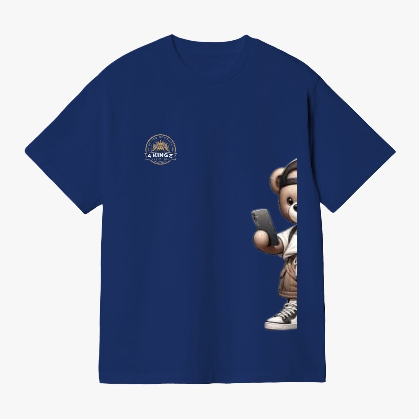 4 Kingz publishers teddy bear Unisex Garment-Dyed T-shirt