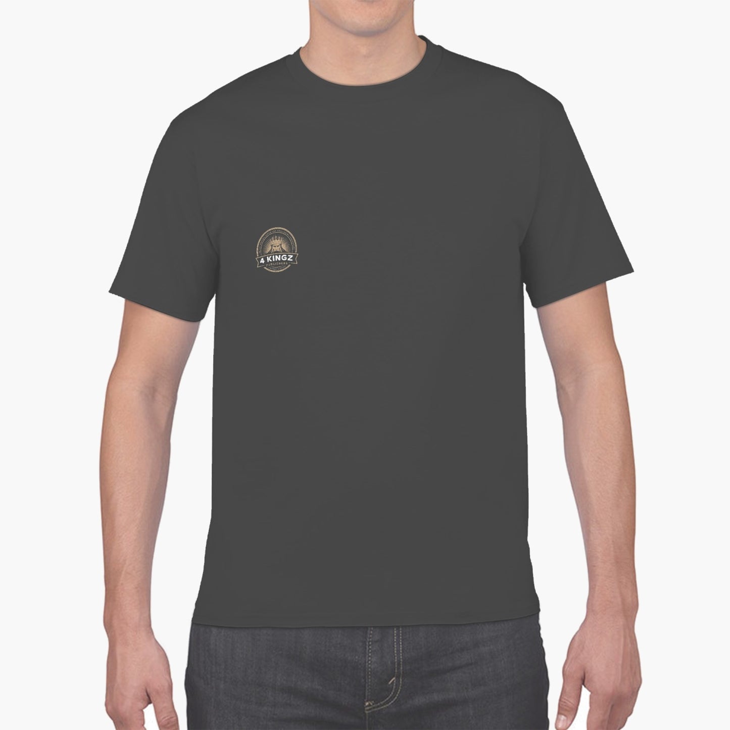 4 Kingz publishers skeleton 46. Unisex Cotton Crew Tee