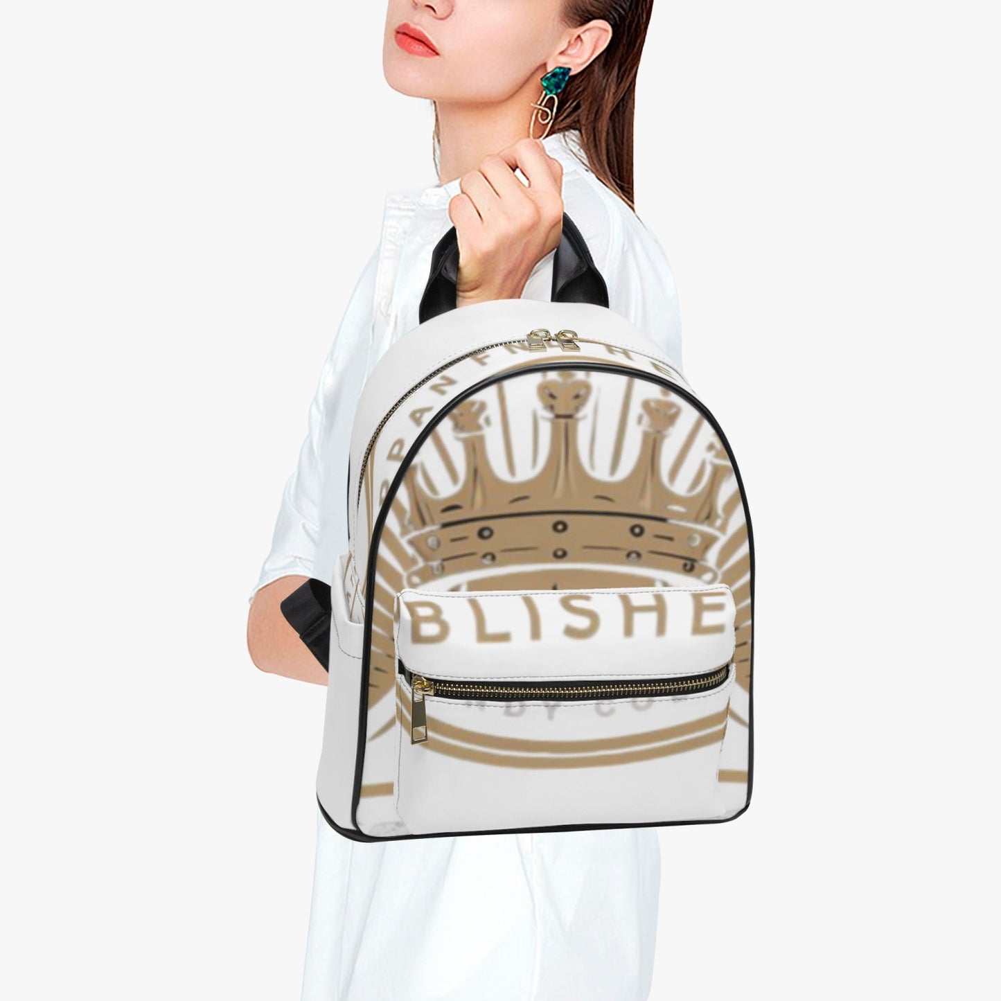 4 Kingz publishers 909. All Over Printed PU Backpack