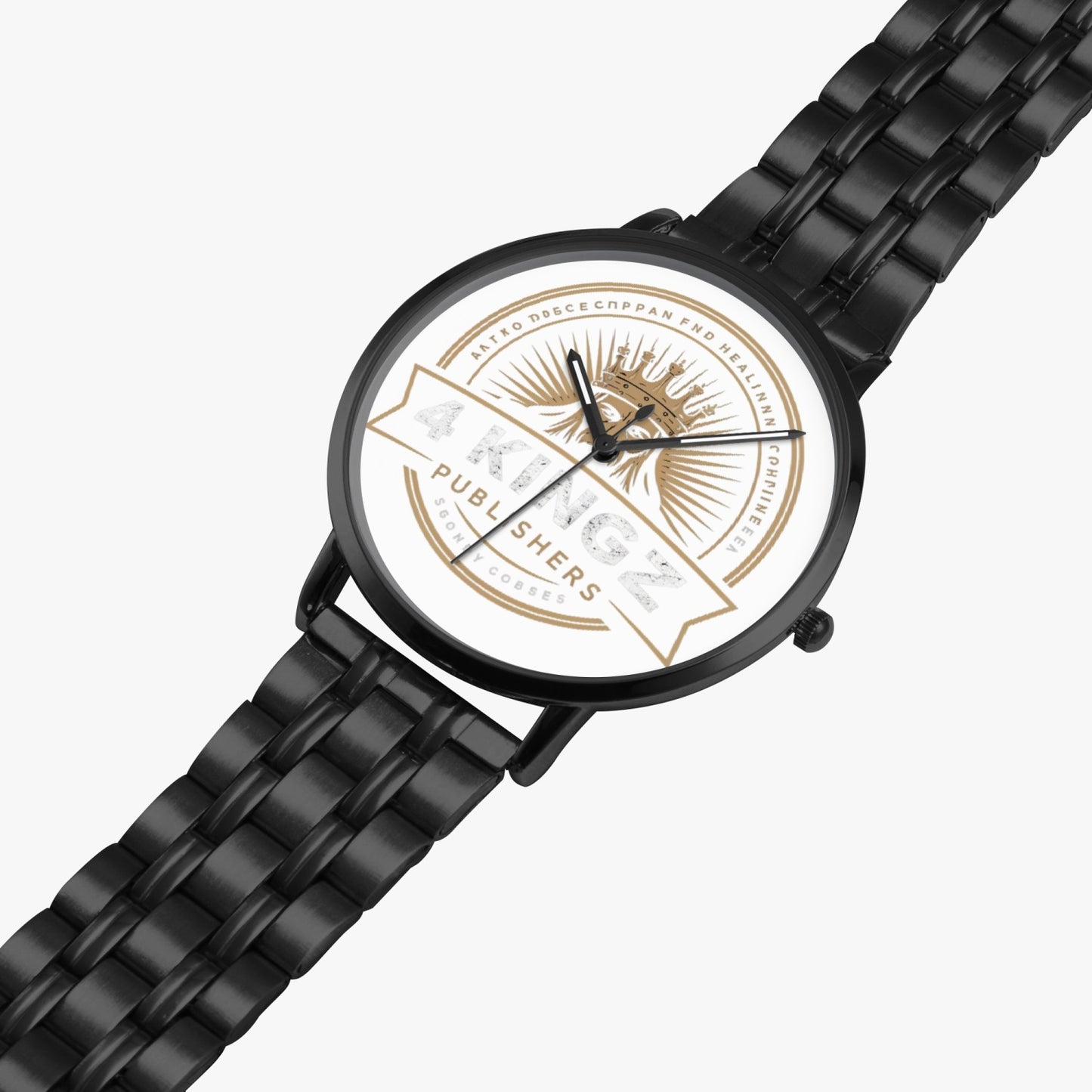 4 Kingz publishers Instafamous Steel Strap Quartz watch