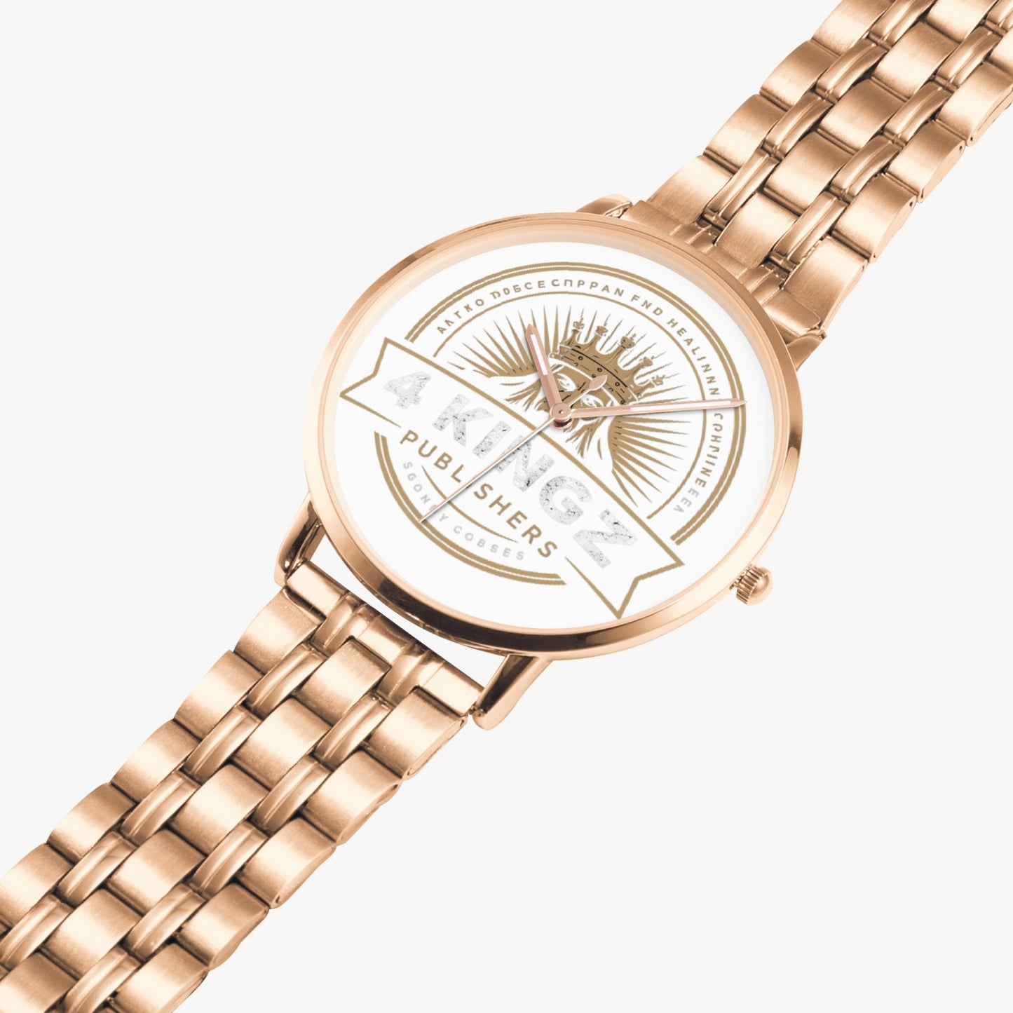 4 Kingz publishers Instafamous Steel Strap Quartz watch