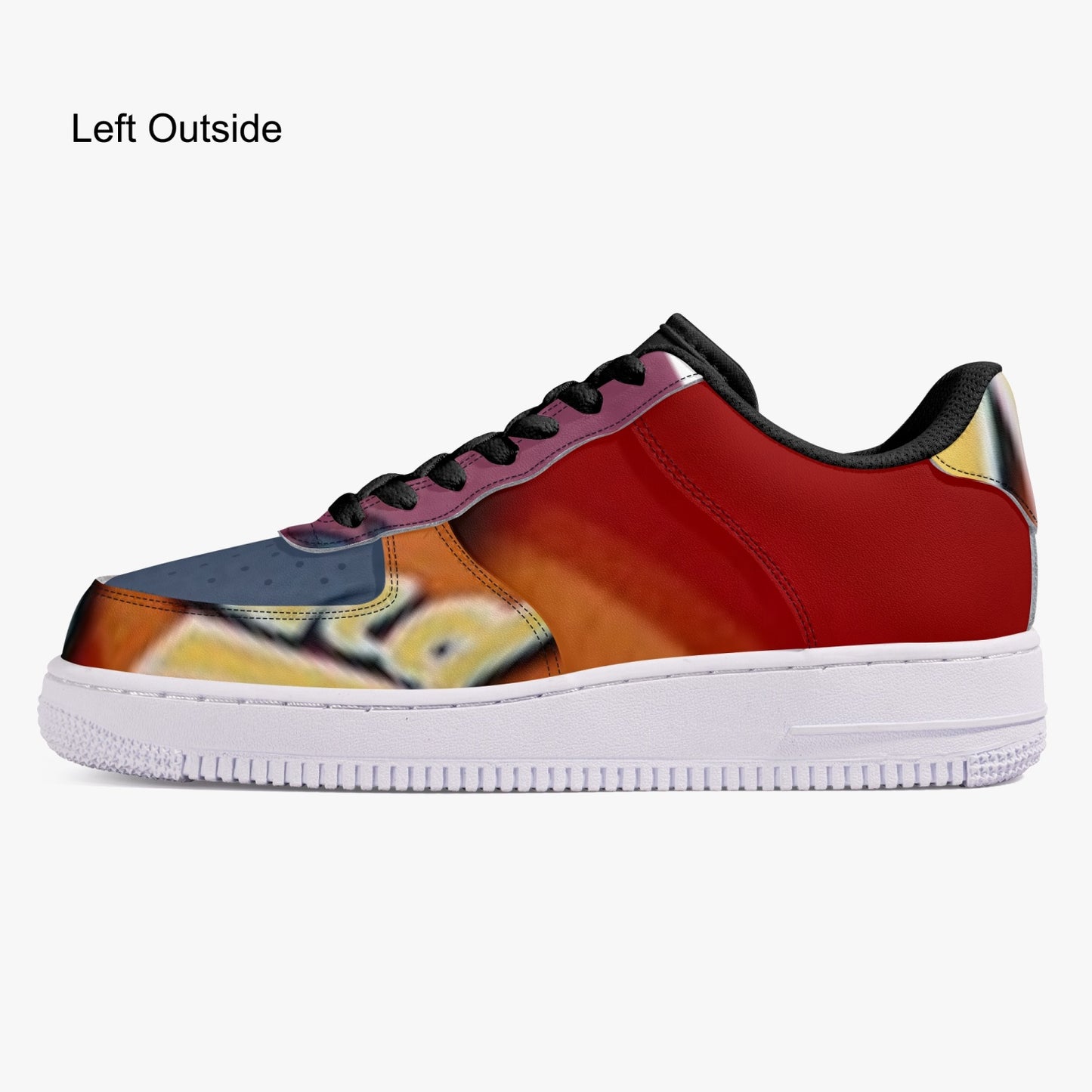 4 Kingz publishers Low-Top Leather Sports Sneakers