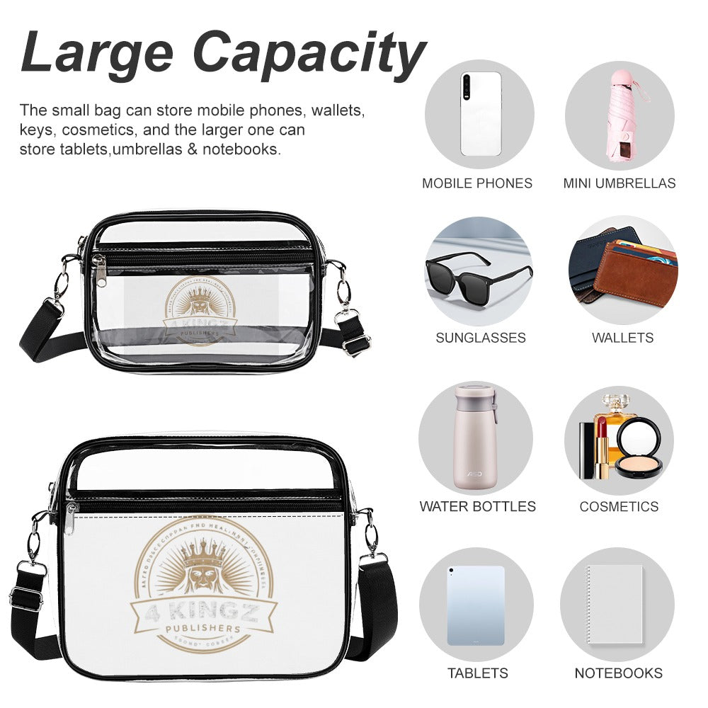 4 Kingz publishers Transparent satchel set Two piece 2024 New