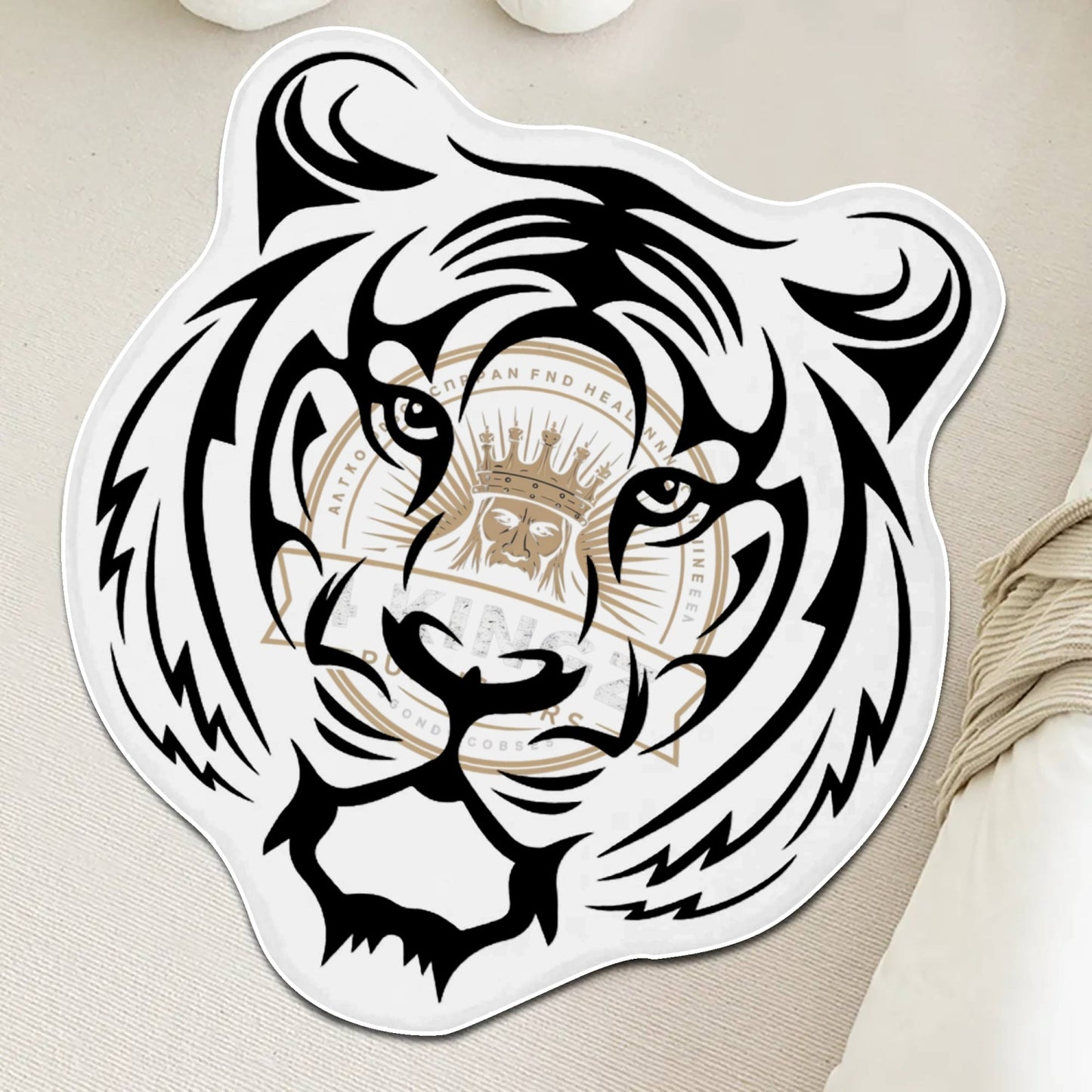 4 Kingz publishers Tiger Head Carpet
