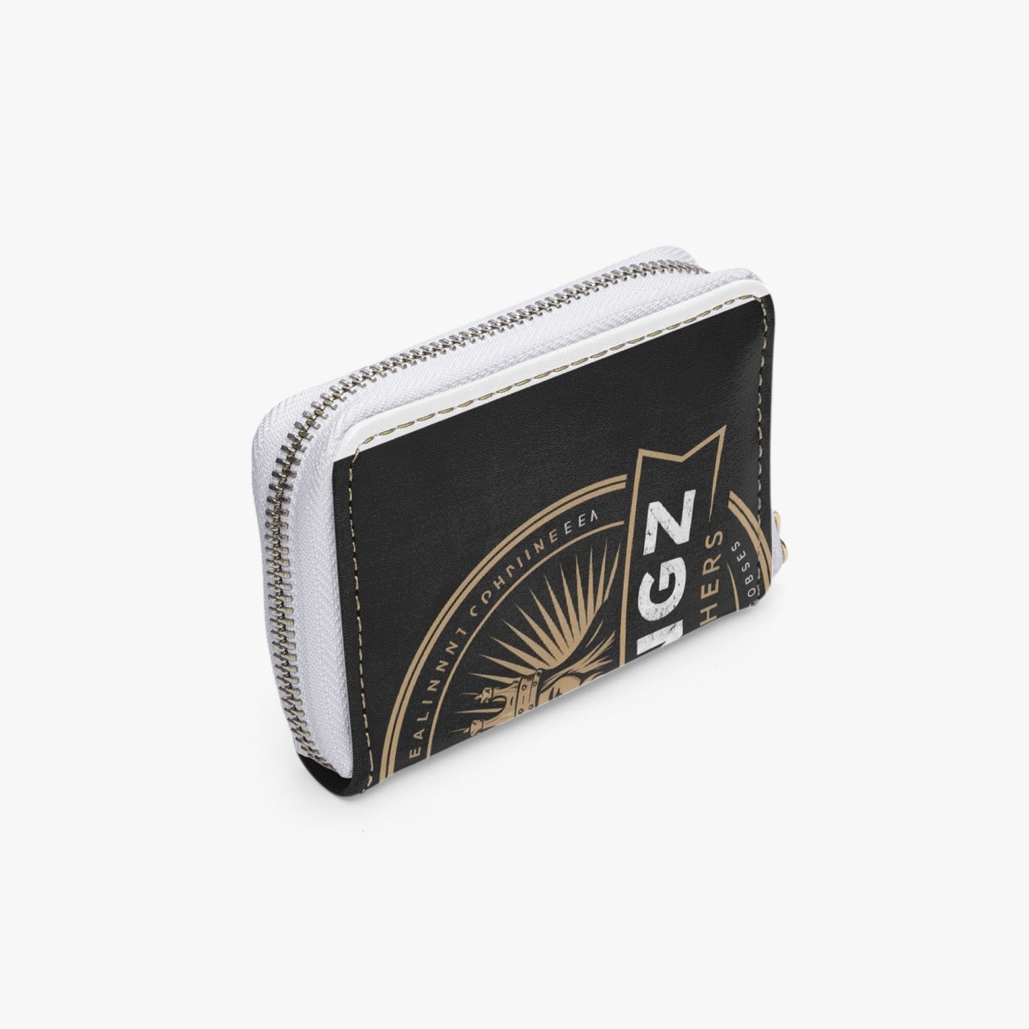 4 Kingz publishers - black Short Type Zipper Card Holder