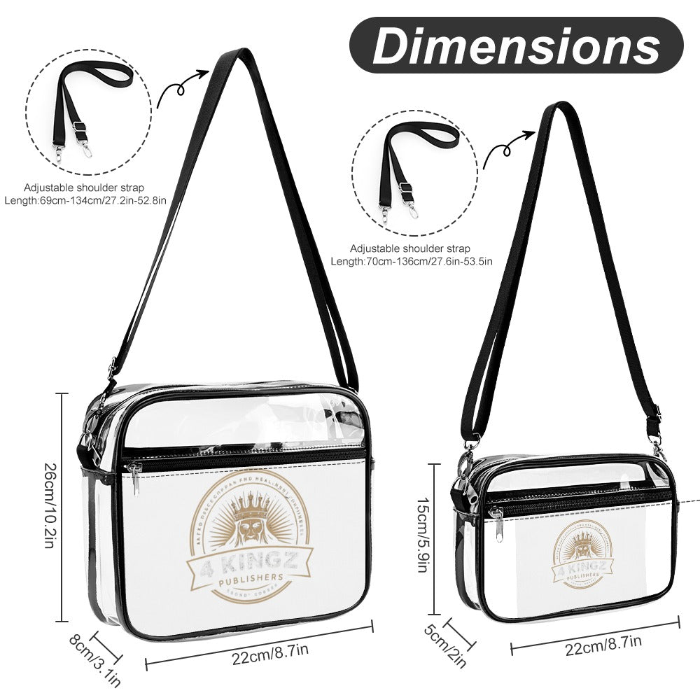 4 Kingz publishers Transparent satchel set Two piece 2024 New