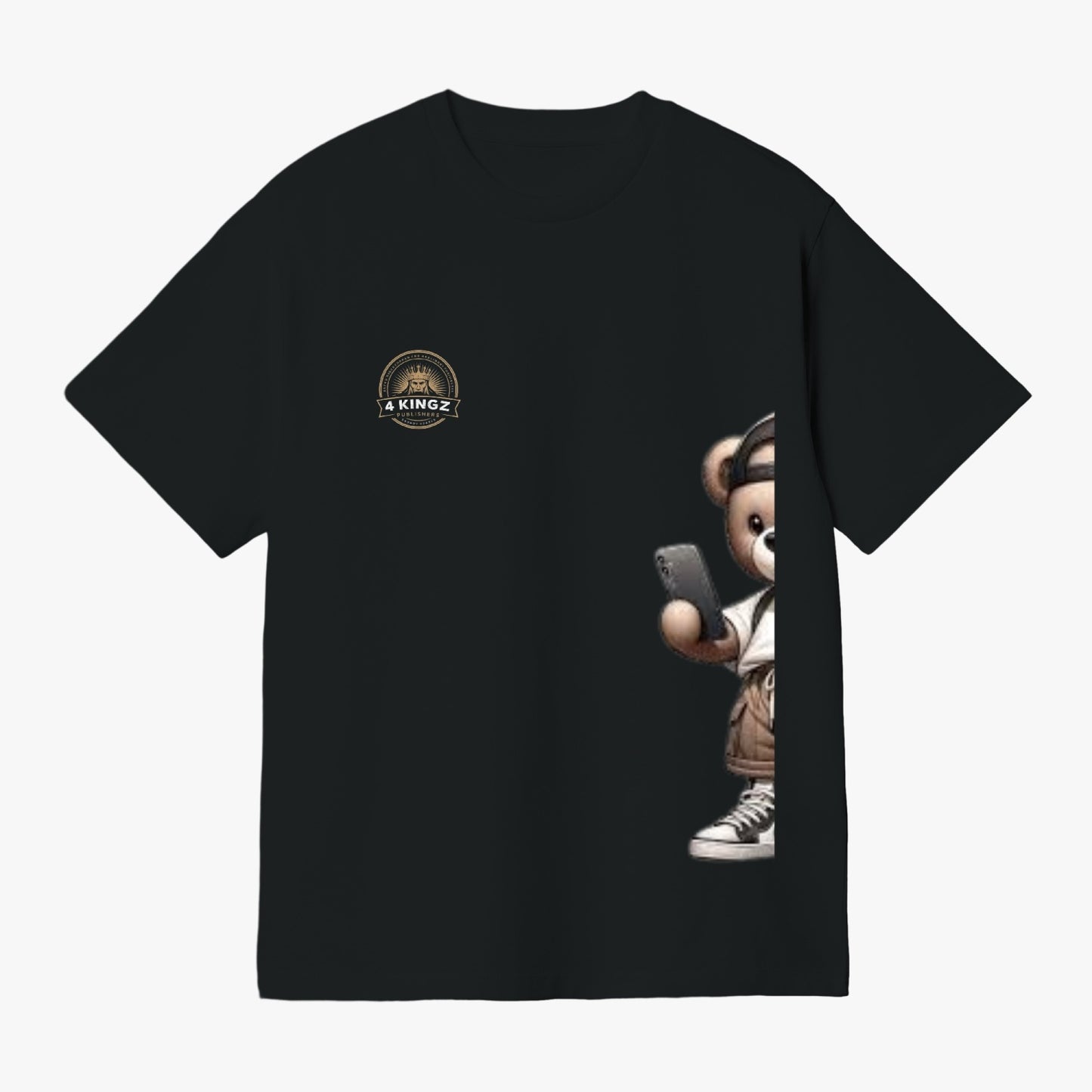 4 Kingz publishers teddy bear Unisex Garment-Dyed T-shirt