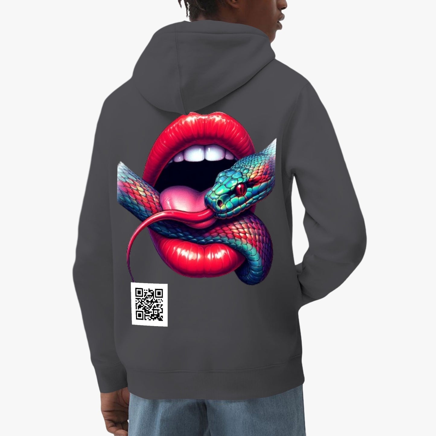 4 Kingz publishers - snake mouth scanner Unisex Pullover Hoodie