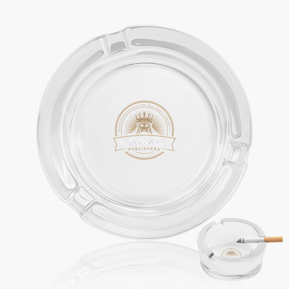 4 Kingz publishers Glass Ashtray