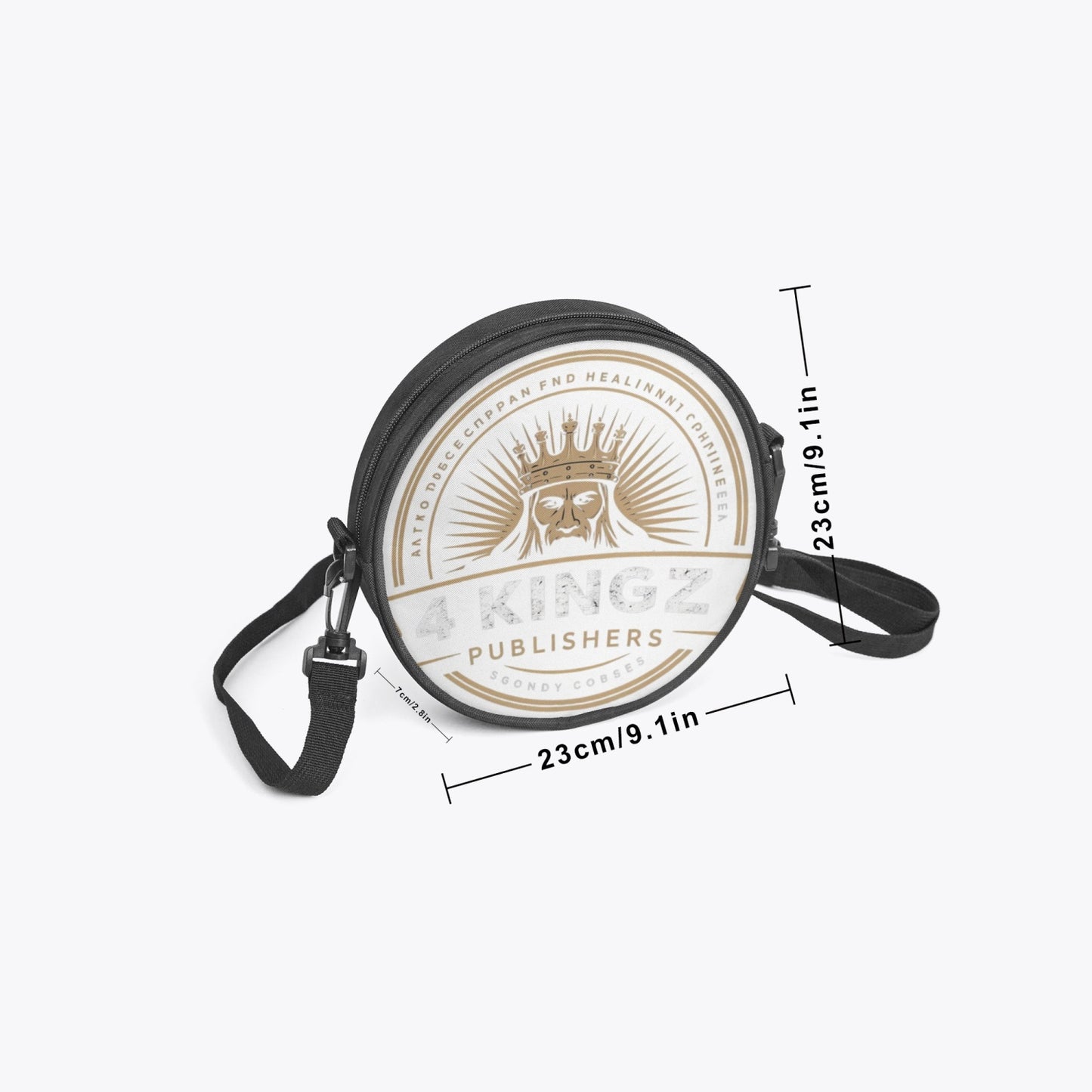 4 Kingz publishers Round Satchel Bag