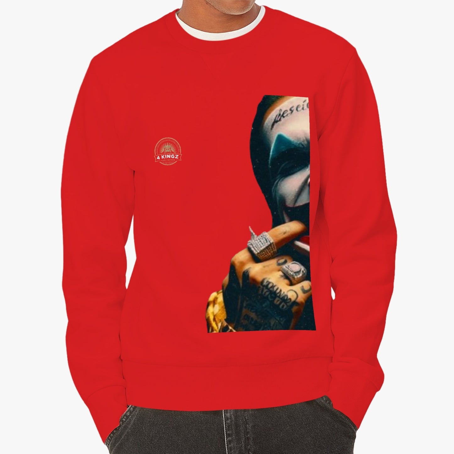 4 Kingz publishers jocker. Unisex Crewneck Sweatshirt