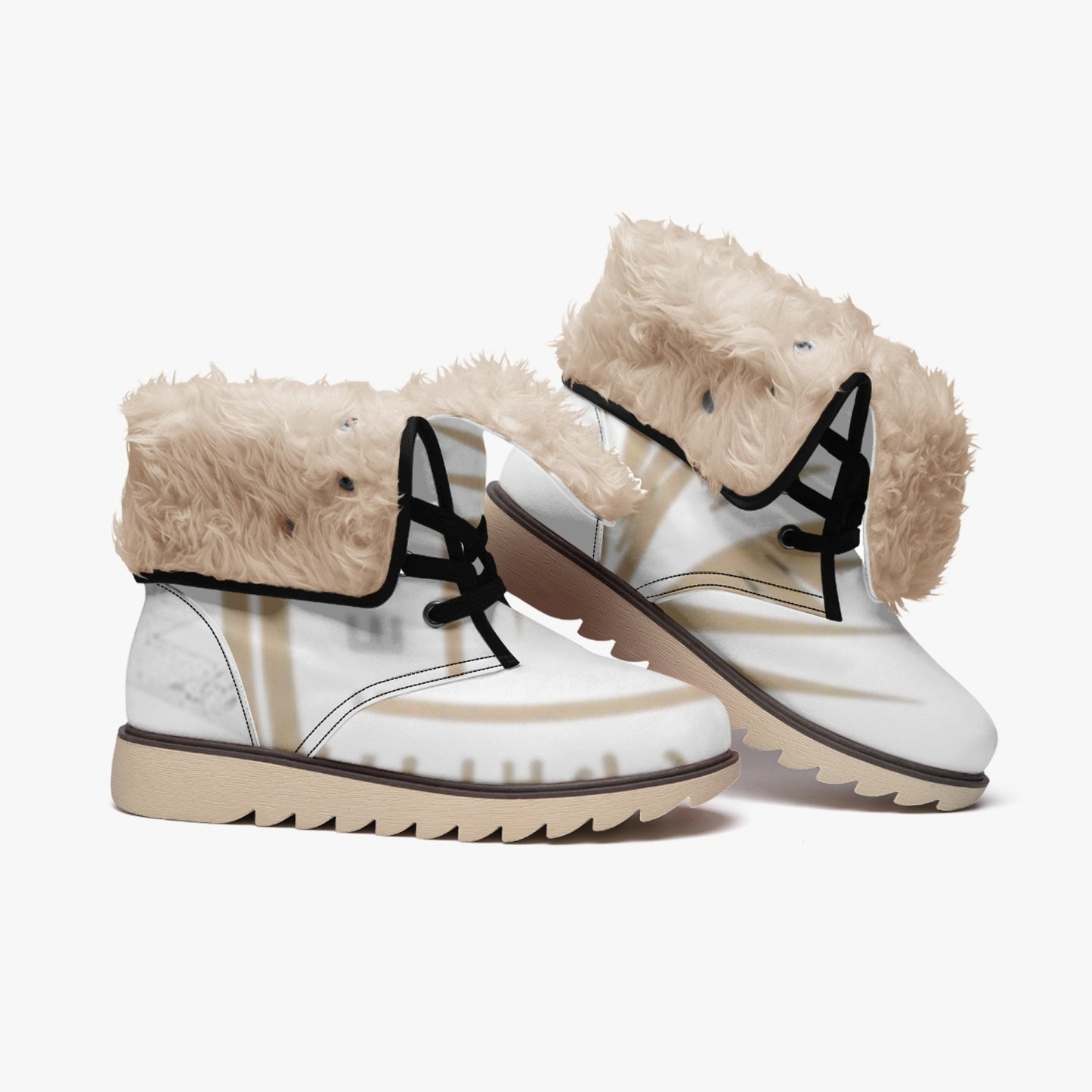 4 kingz publishers Cotton-pad Fur Lining Boots