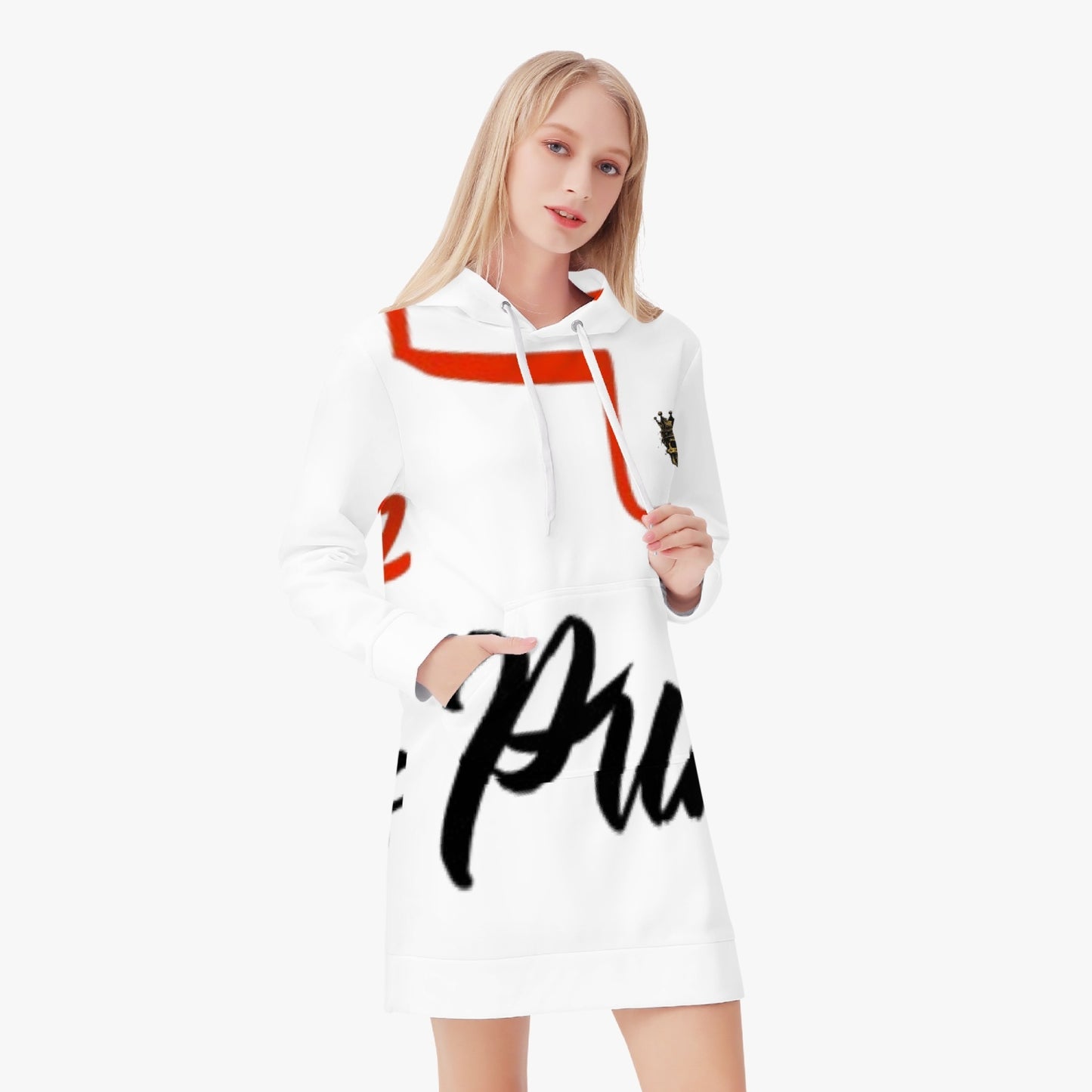 4 Kingz Publishers Women's AOP Hoodie Dress
