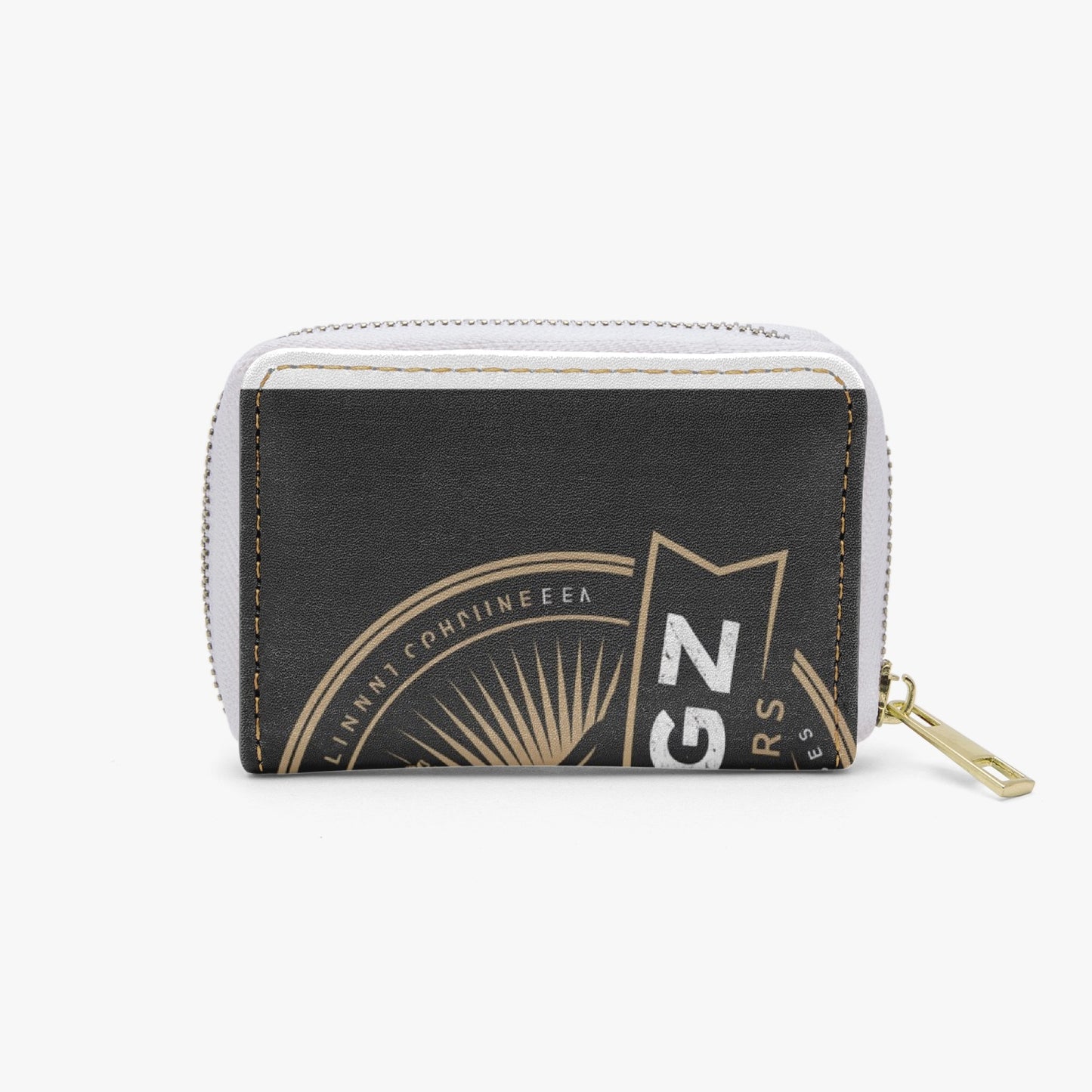 4 Kingz publishers - black Short Type Zipper Card Holder