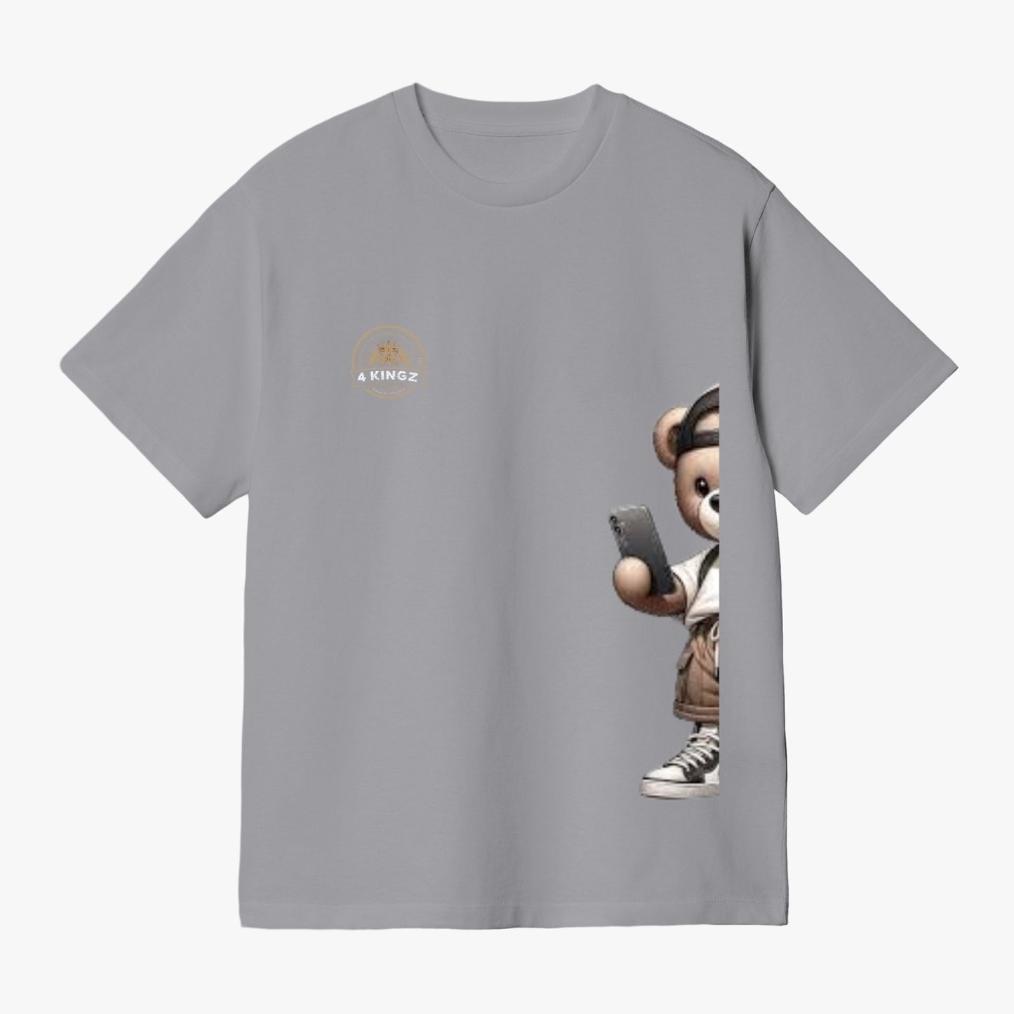 4 Kingz publishers teddy bear Unisex Garment-Dyed T-shirt