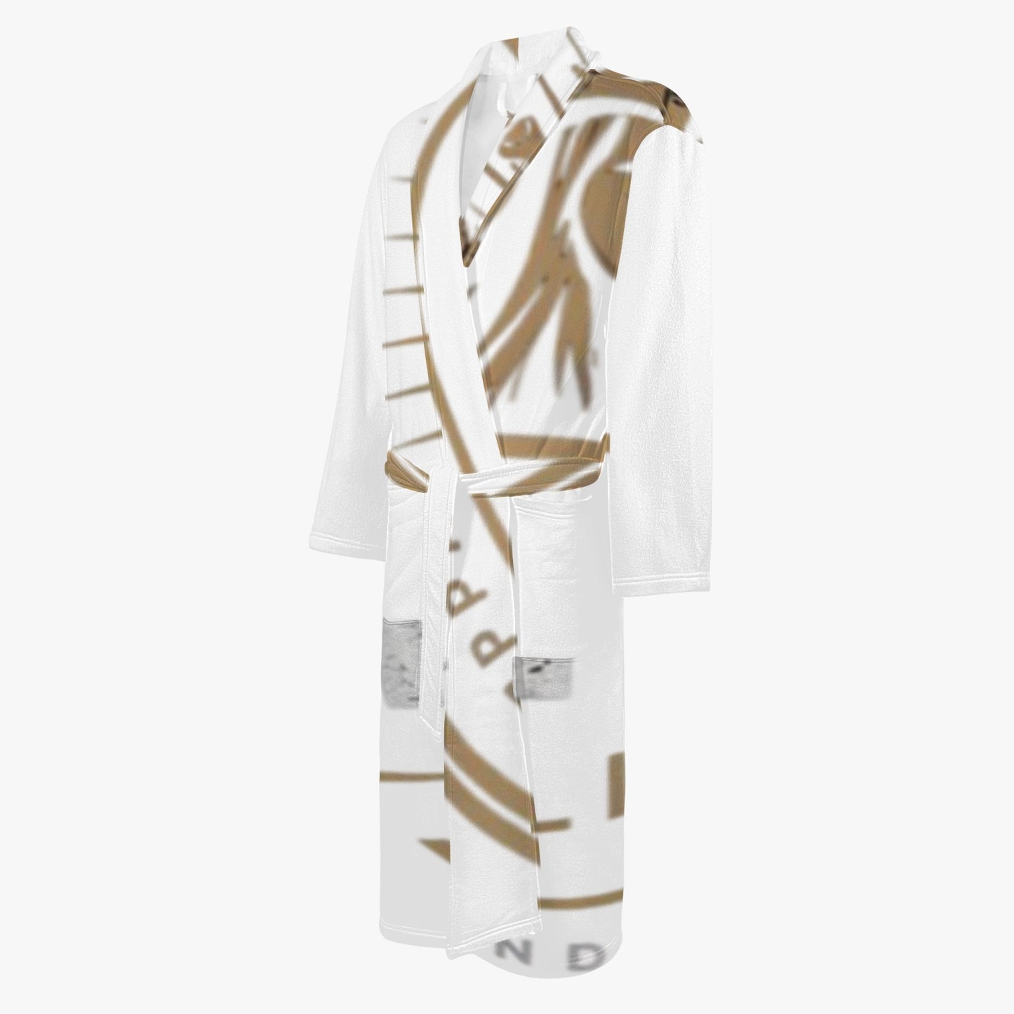 4 Kingz publishers Men's Loose-fitting Bathrobe