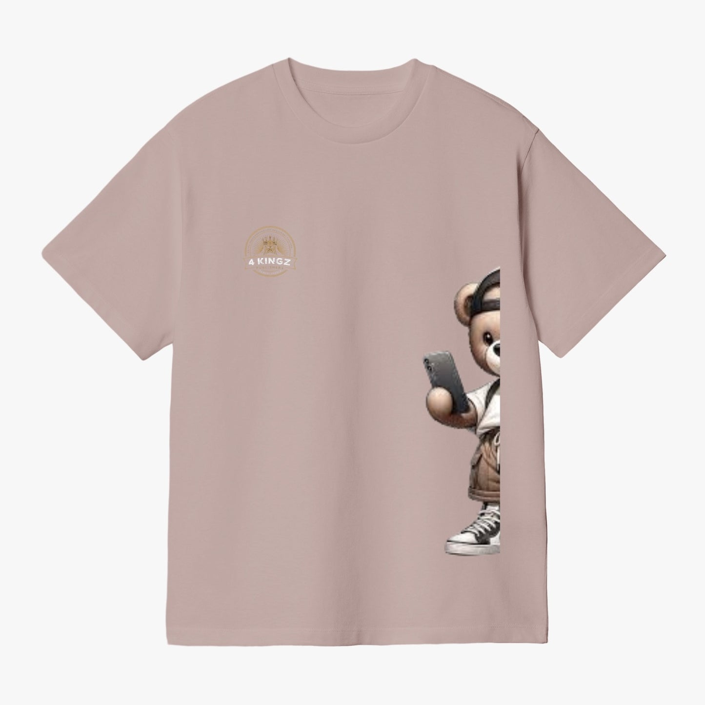 4 Kingz publishers teddy bear Unisex Garment-Dyed T-shirt