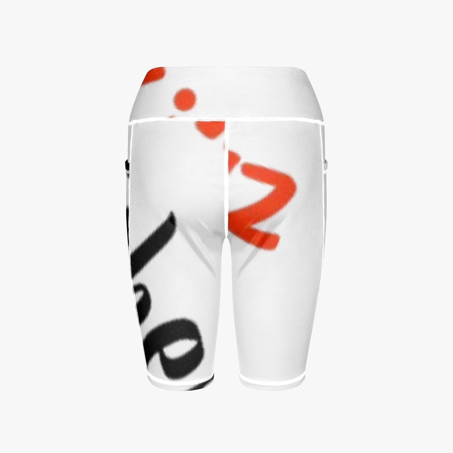 4 kingz publishers double logo High-rise Yoga Shorts