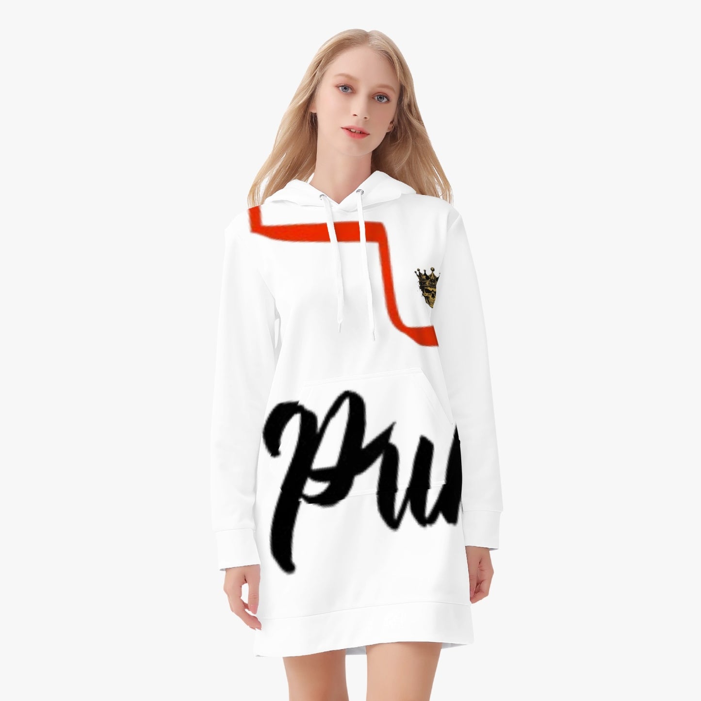 4 Kingz Publishers Women's AOP Hoodie Dress