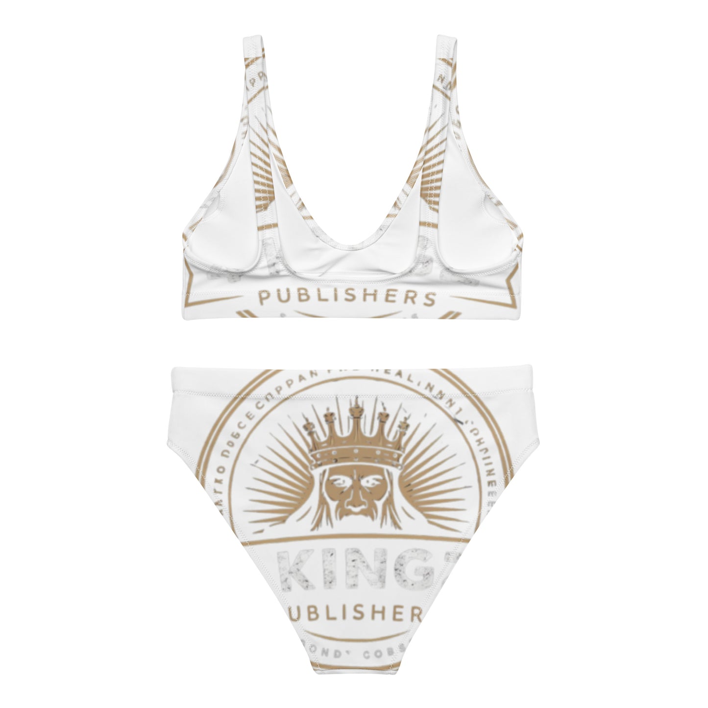 4 Kingz publishers Recycled high-waisted bikini