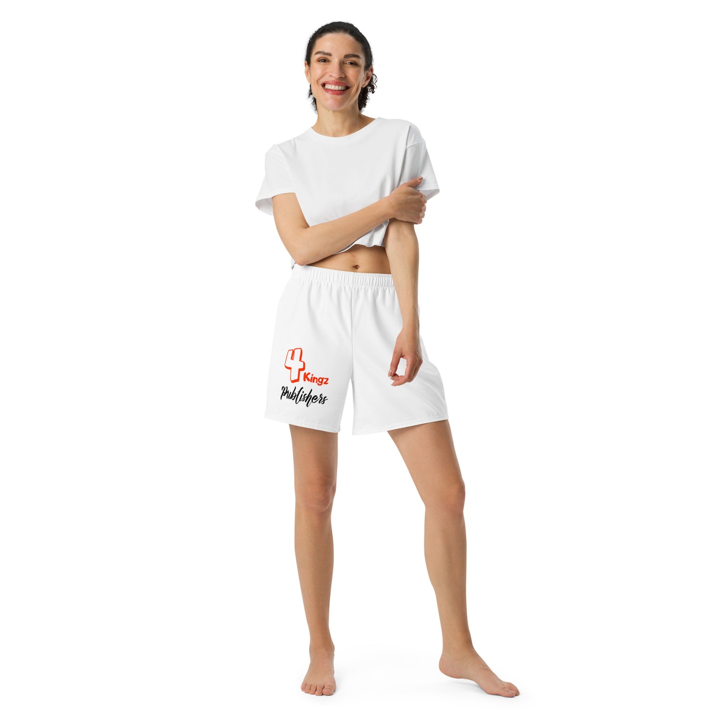 4 Kingz publishers Unisex Athletic Long Shorts
