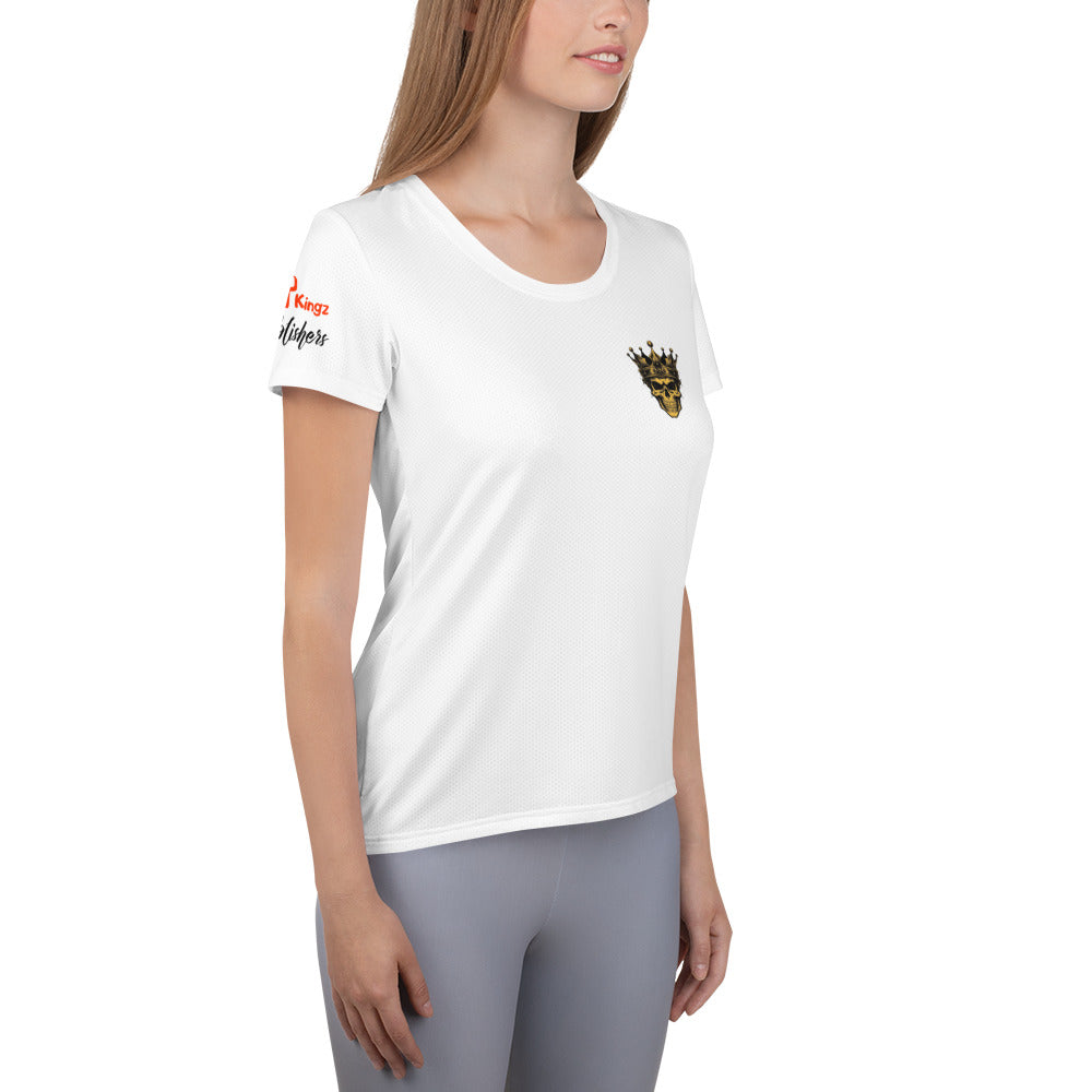 4 Kingz publishers Women's Athletic T-shirt